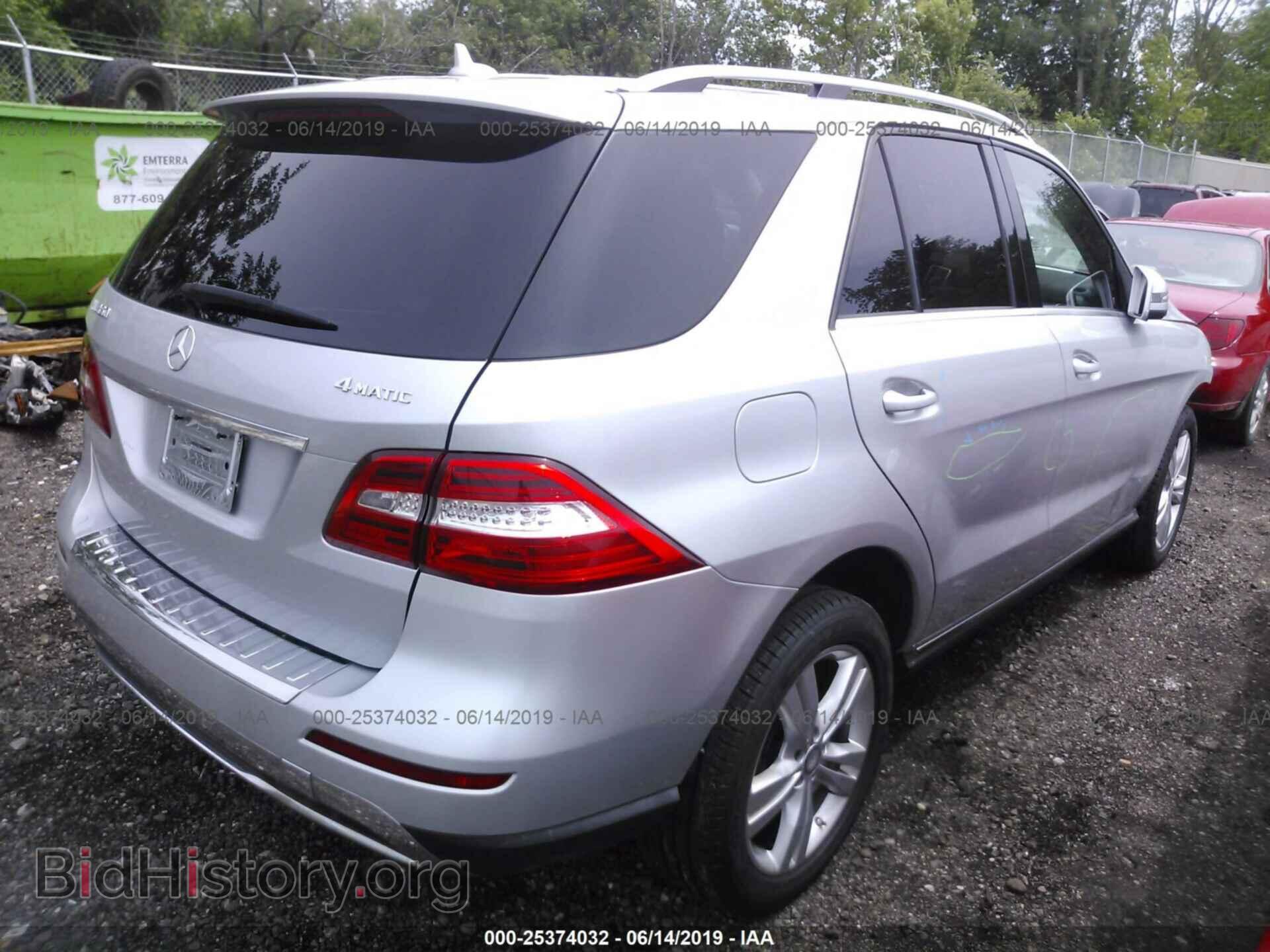 2014 MERCEDES-BENZ ML - VIN: 4JGDA5HB9EA305432 - Фото 4