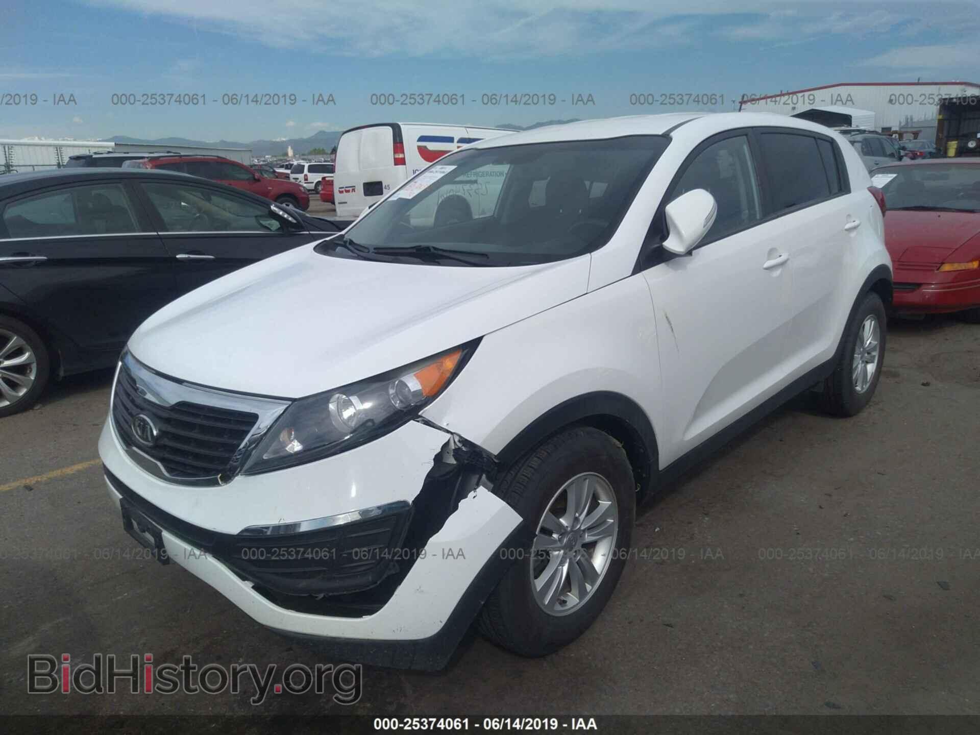 2011 KIA SPORTAGE - VIN: KNDPB3A20B7061210 - Фото 2