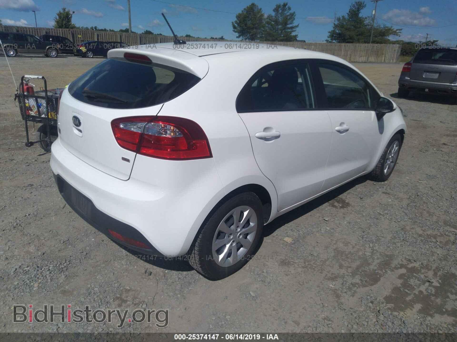 2013 KIA RIO - VIN: KNADM5A38D6319223 - Фото 4