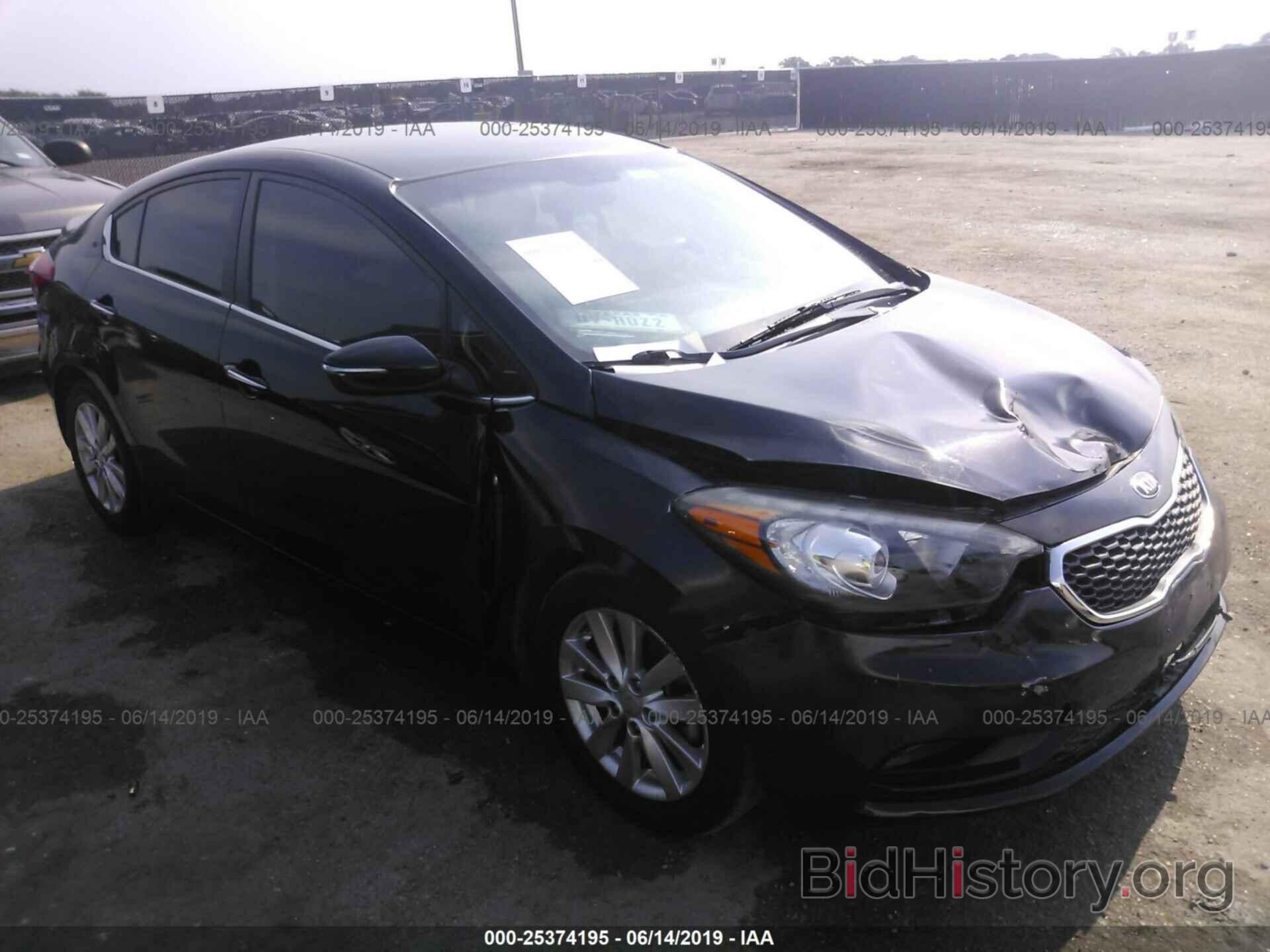 Photo KNAFX4A86F5378477 - KIA FORTE 2015