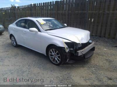 2012 Lexus IS, white — VIN JTHCF5C21C5056038, IAAI
