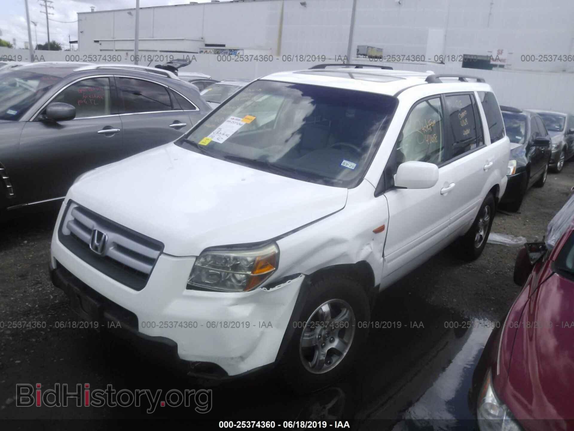 2006 HONDA PILOT - VIN: 5FNYF28586B033688 - Фото 2