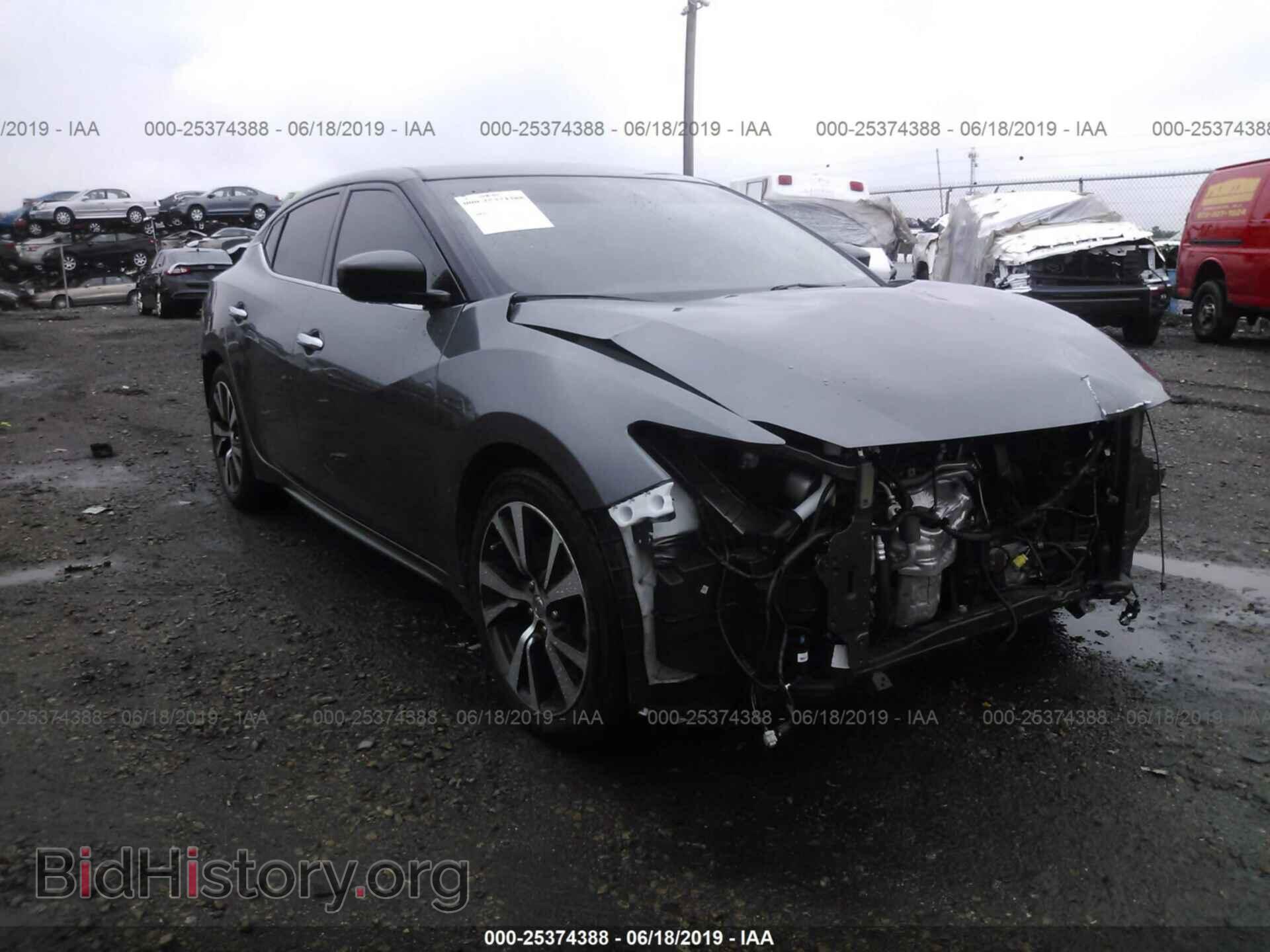 Фотография 1N4AA6AP7HC384410 - NISSAN MAXIMA 2017