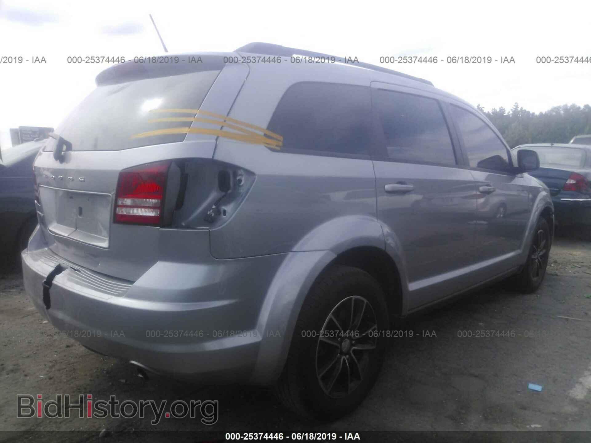 2017 DODGE JOURNEY - VIN: 3C4PDCAB1HT637725 - Фото 4