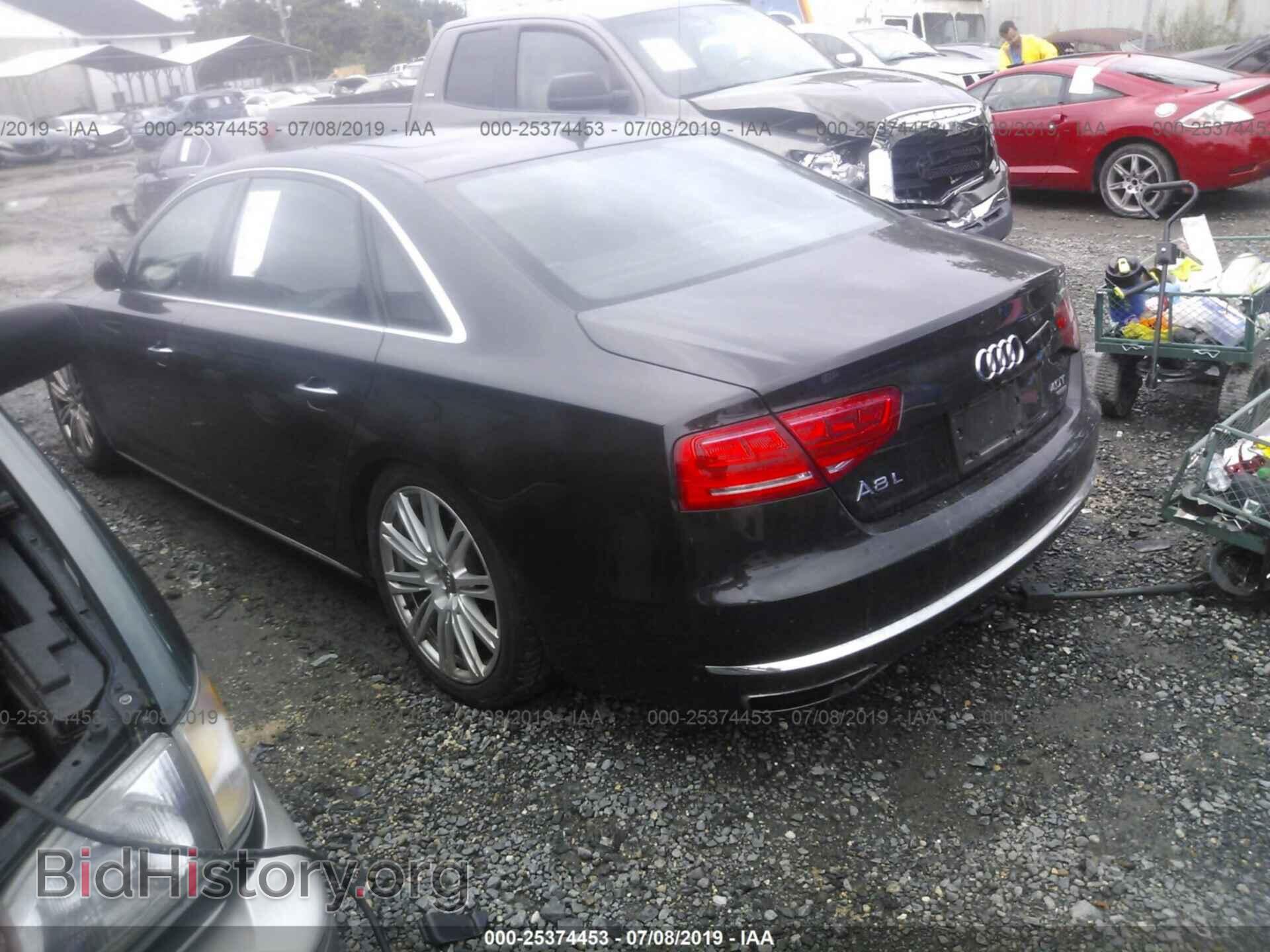 2014 AUDI A8 - VIN: WAUR2AFD4EN002892 - Фото 3