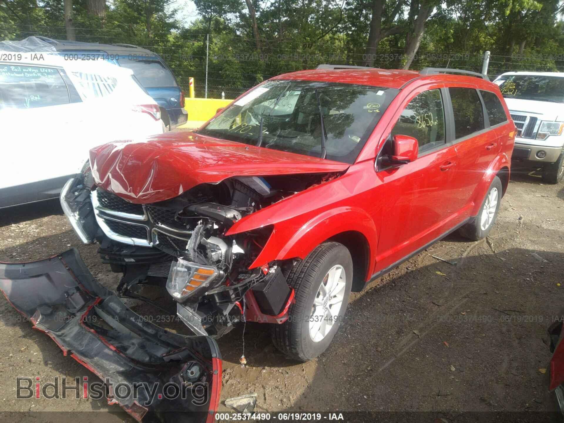 2017 DODGE JOURNEY - VIN: 3C4PDCBB7HT659906 - Фото 2