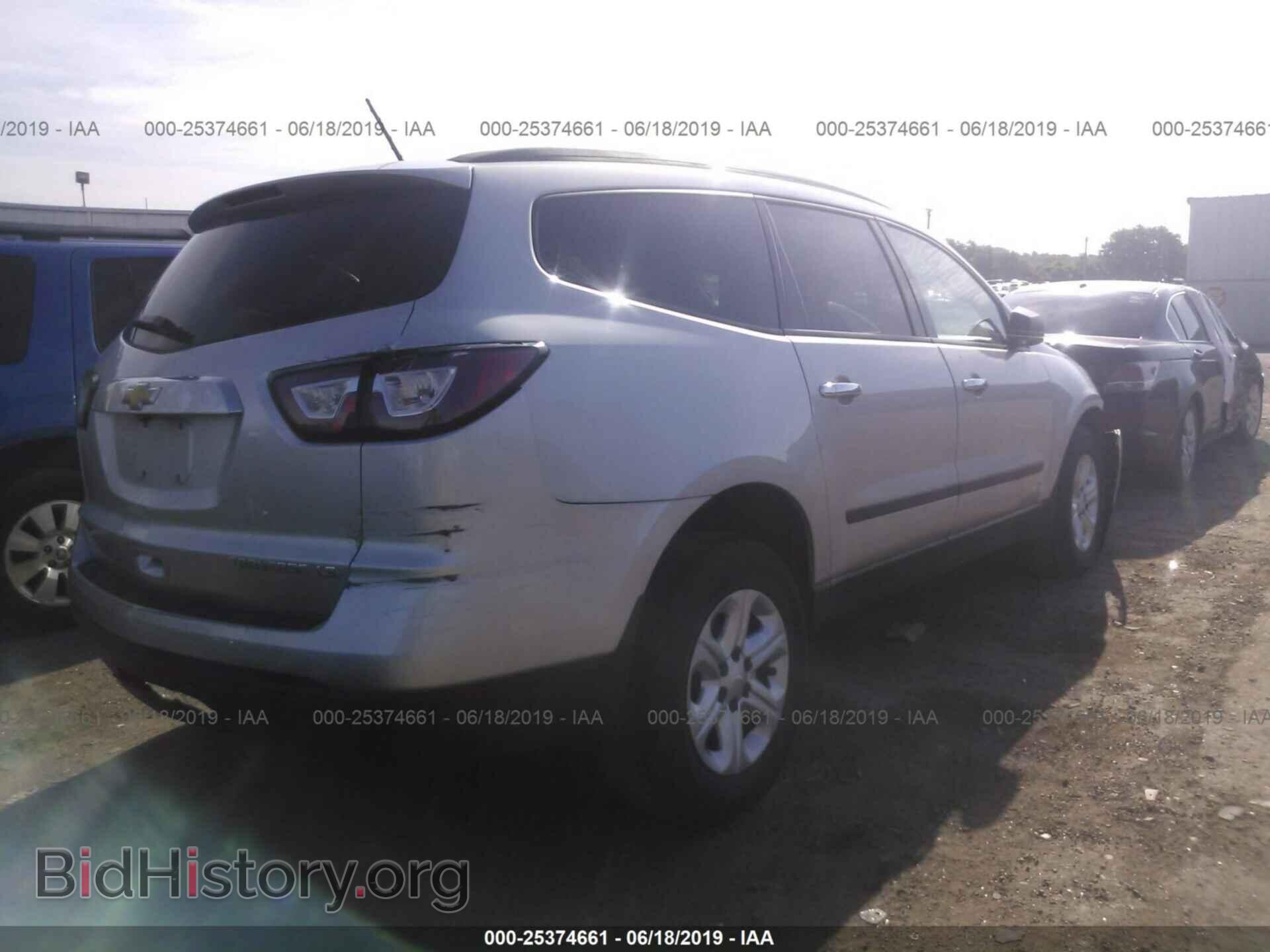 2013 CHEVROLET TRAVERSE - VIN: 1GNKRFED4DJ146325 - Фото 4