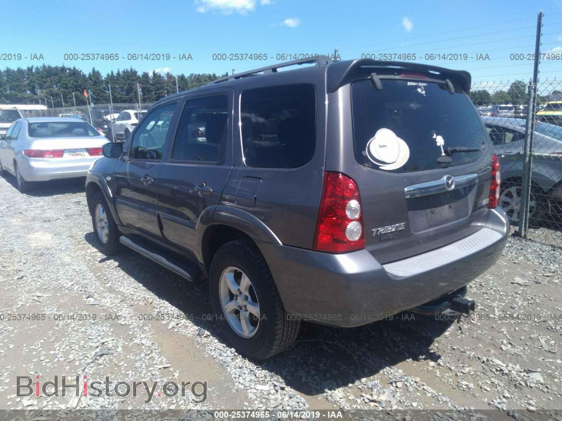 2006 MAZDA TRIBUTE - VIN: 4F2CZ06166KM10205 - Фото 3