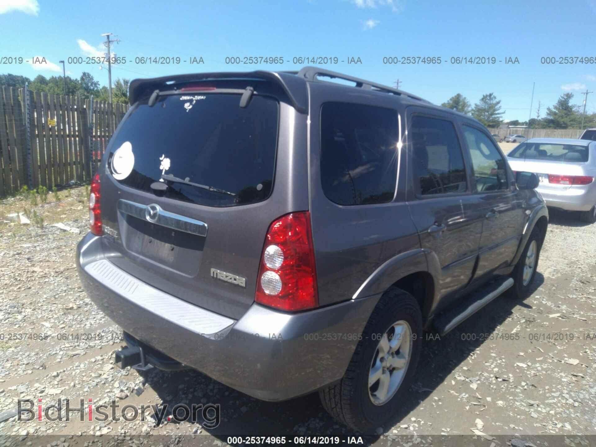2006 MAZDA TRIBUTE - VIN: 4F2CZ06166KM10205 - Фото 4