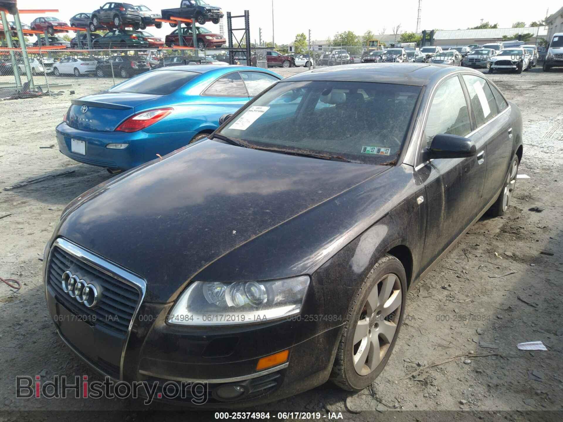 2007 AUDI A6 - VIN: WAUDV74F97N027718 - Фото 2