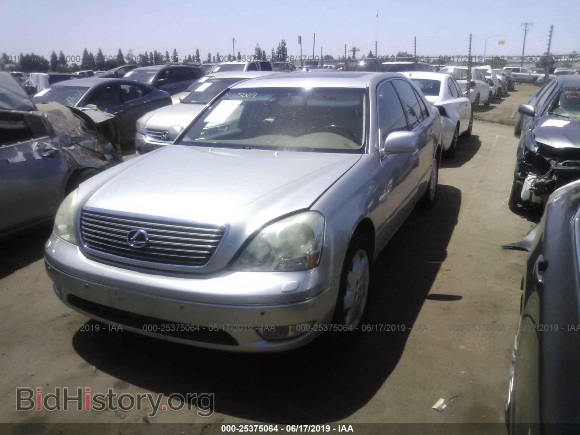 2001 LEXUS LS - VIN: JTHBN30F510015450 - Фото 2