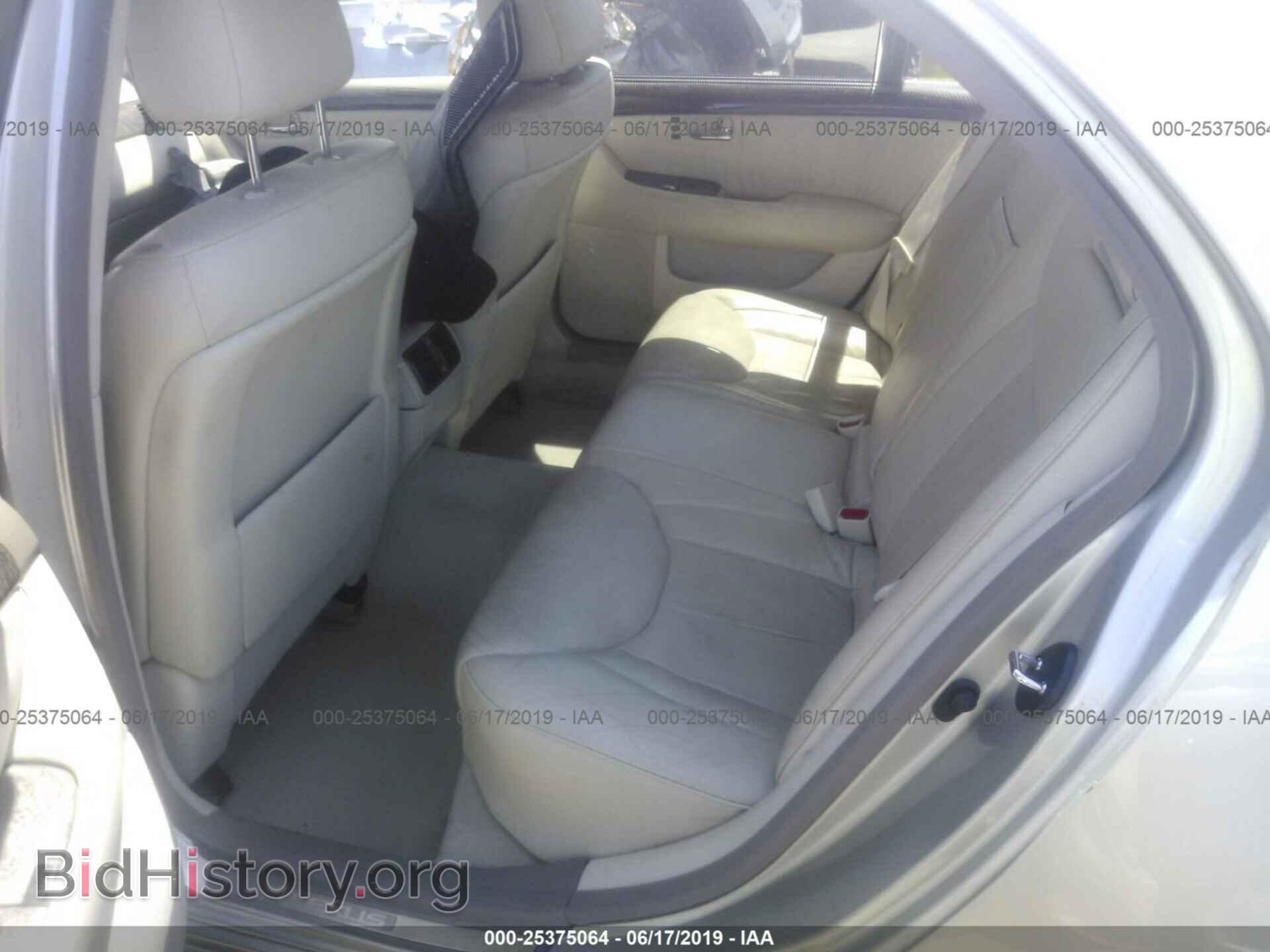 2001 LEXUS LS - VIN: JTHBN30F510015450 - Фото 8