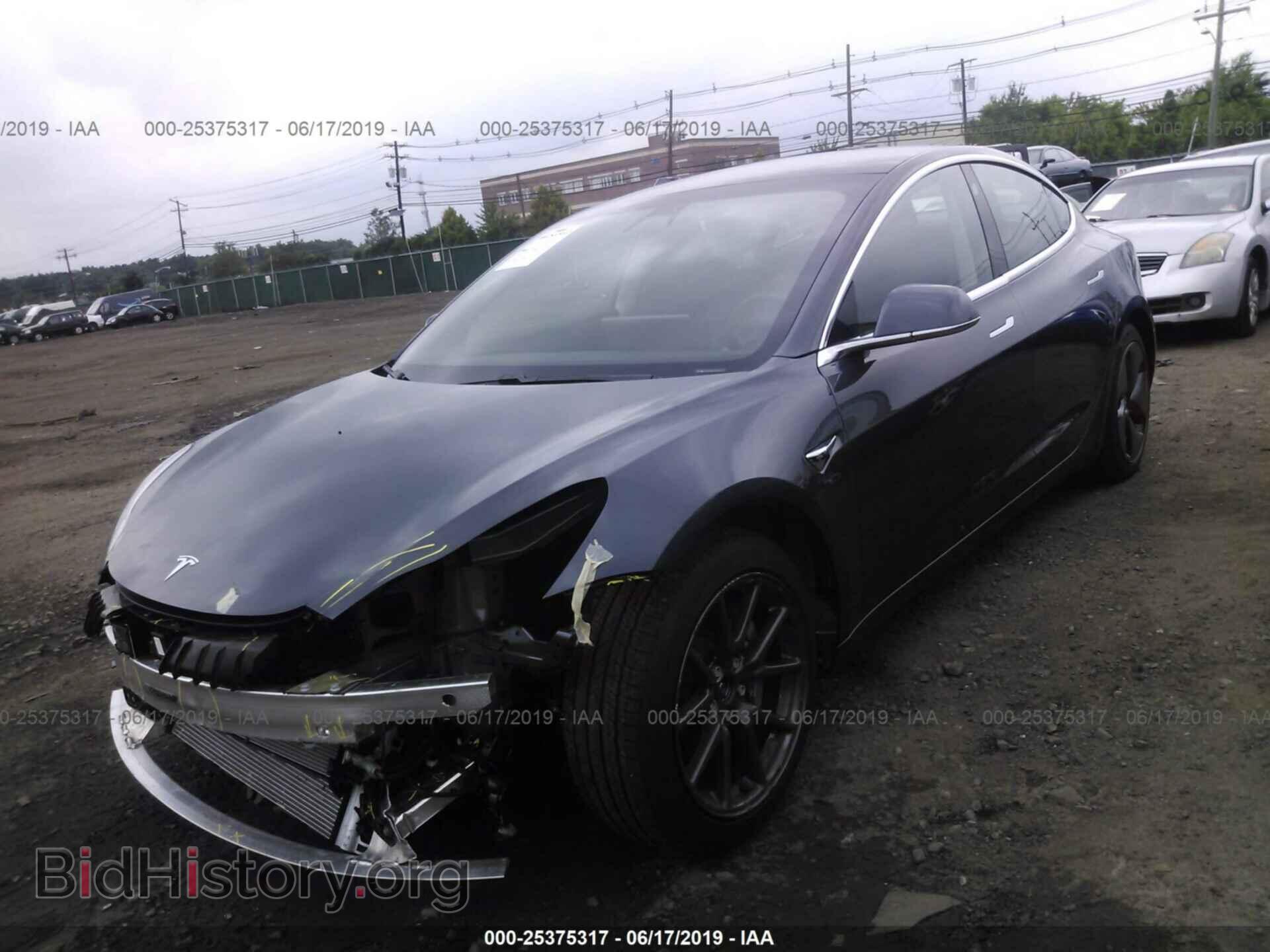 2019 TESLA MODEL 3 - VIN: 5YJ3E1EB3KF364772 - Фото 2