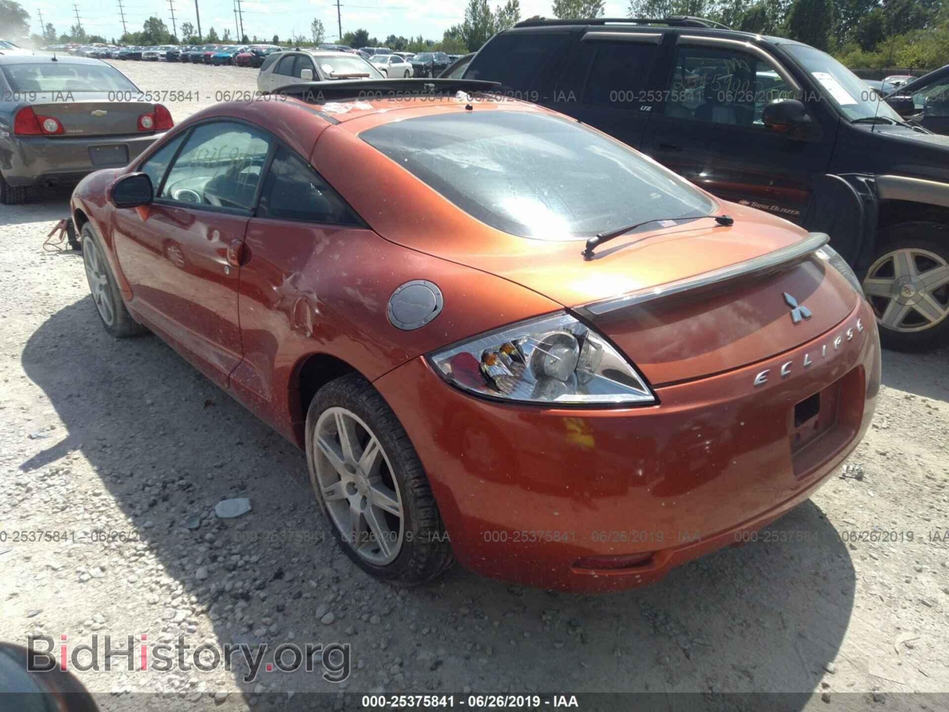 2007 MITSUBISHI ECLIPSE - VIN: 4A3AK64F87E061736 - Фото 3