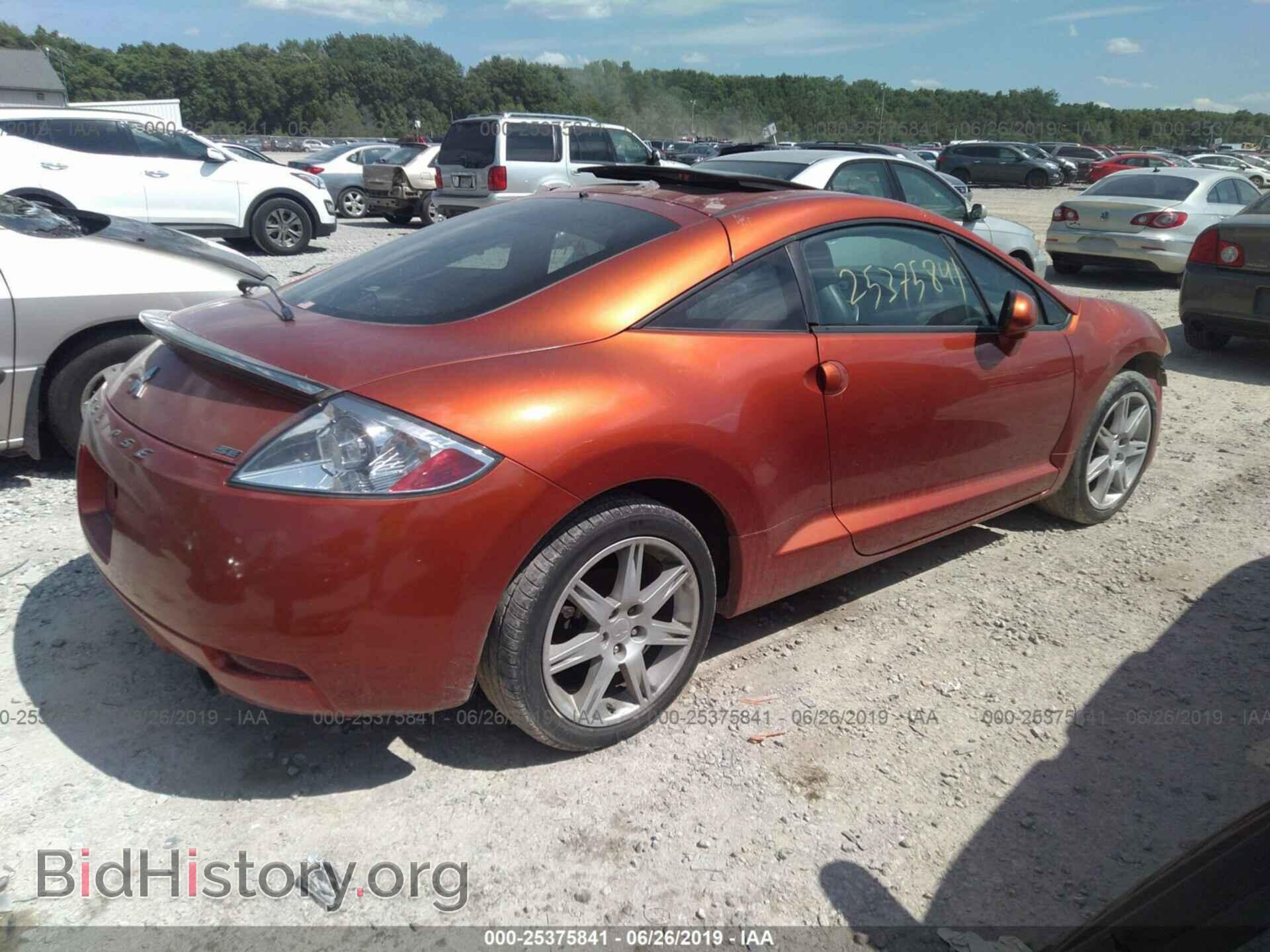 2007 MITSUBISHI ECLIPSE - VIN: 4A3AK64F87E061736 - Фото 4