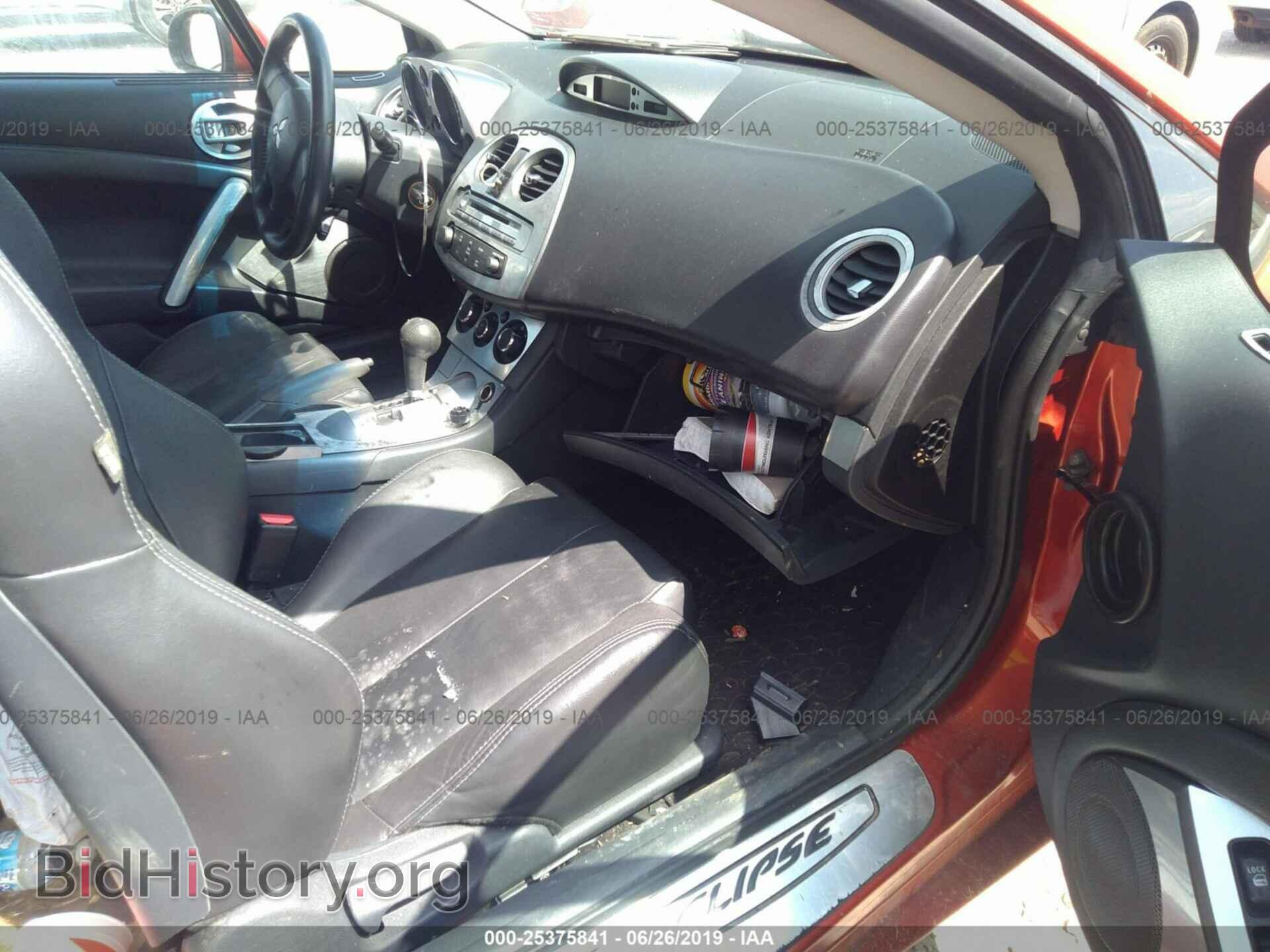 2007 MITSUBISHI ECLIPSE - VIN: 4A3AK64F87E061736 - Фото 5