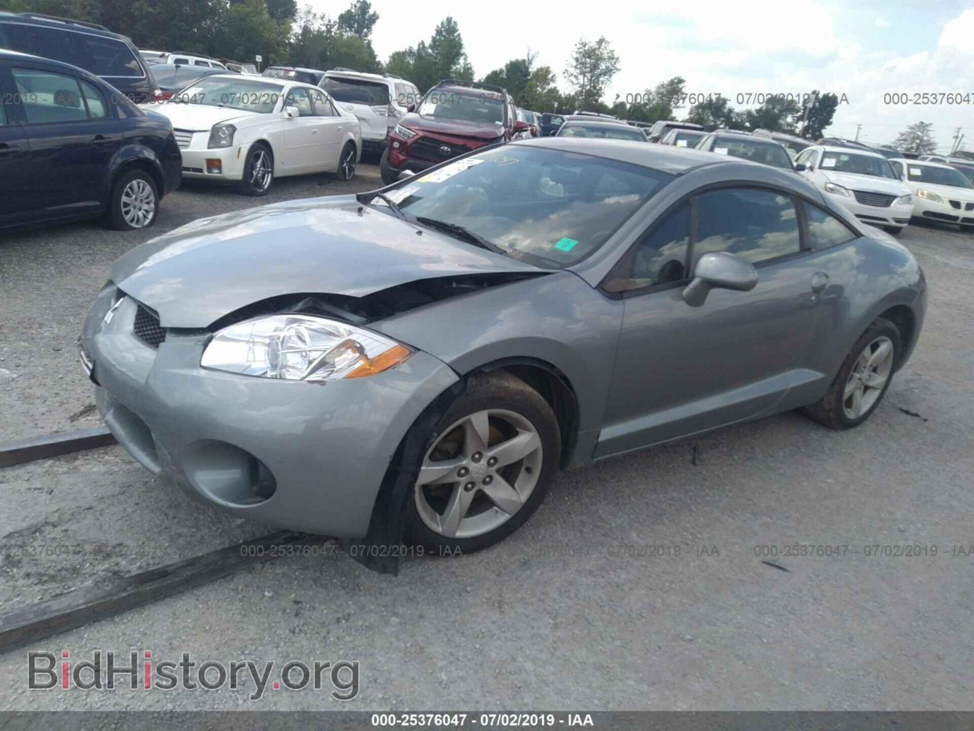2007 MITSUBISHI ECLIPSE - VIN: 4A3AK24FX7E069183 - Фото 2