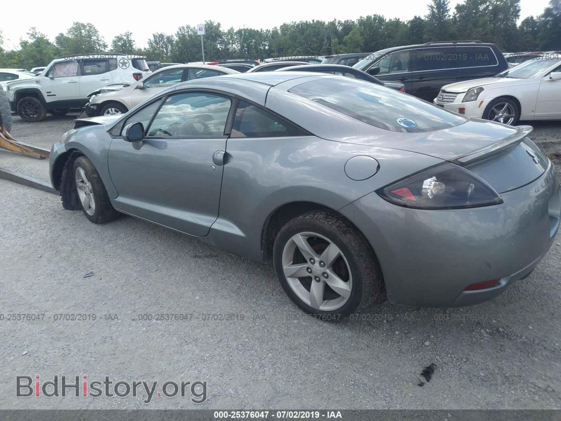 2007 MITSUBISHI ECLIPSE - VIN: 4A3AK24FX7E069183 - Фото 3