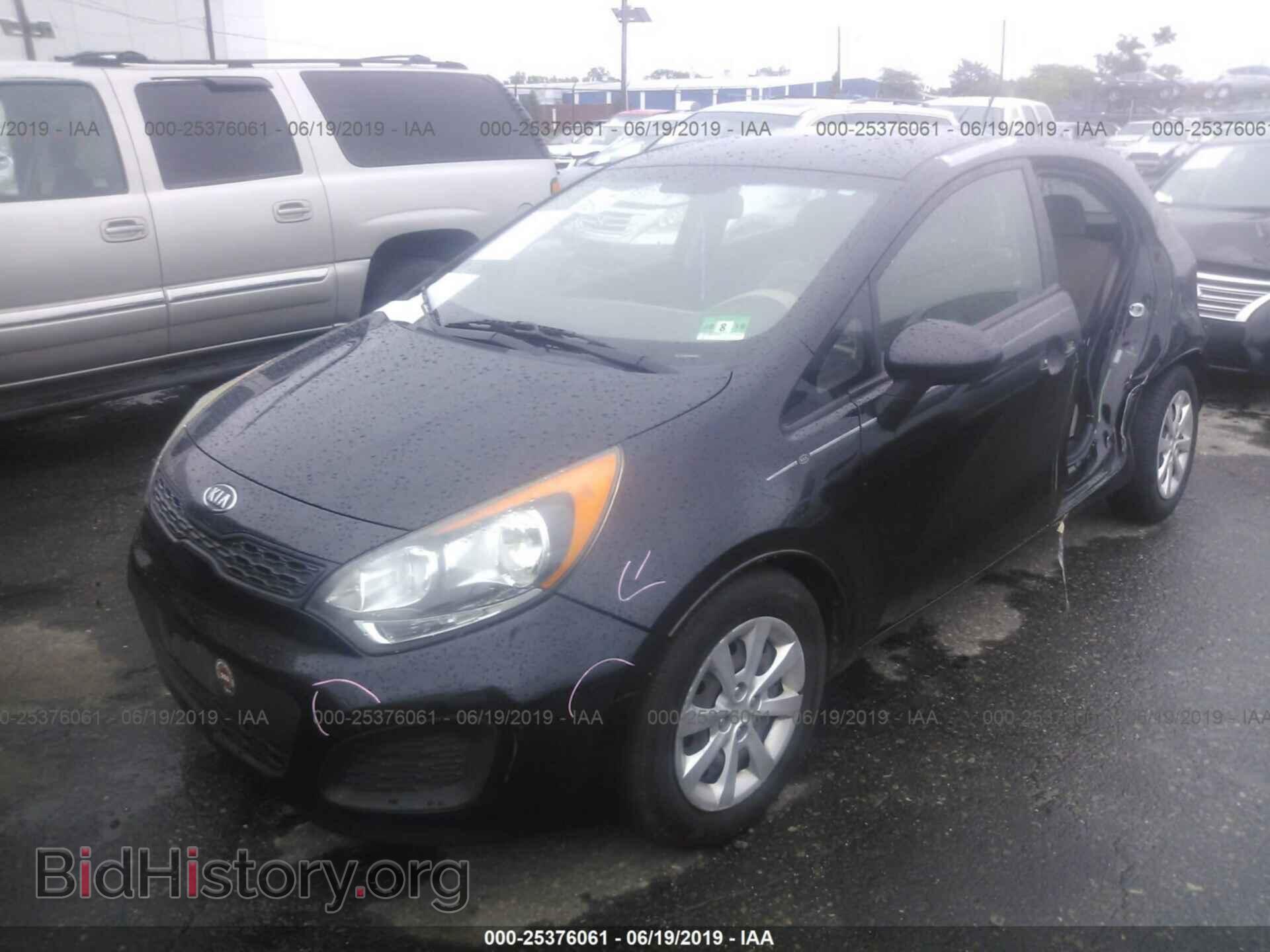 2013 KIA RIO - VIN: KNADM5A32D6127957 - Фото 2