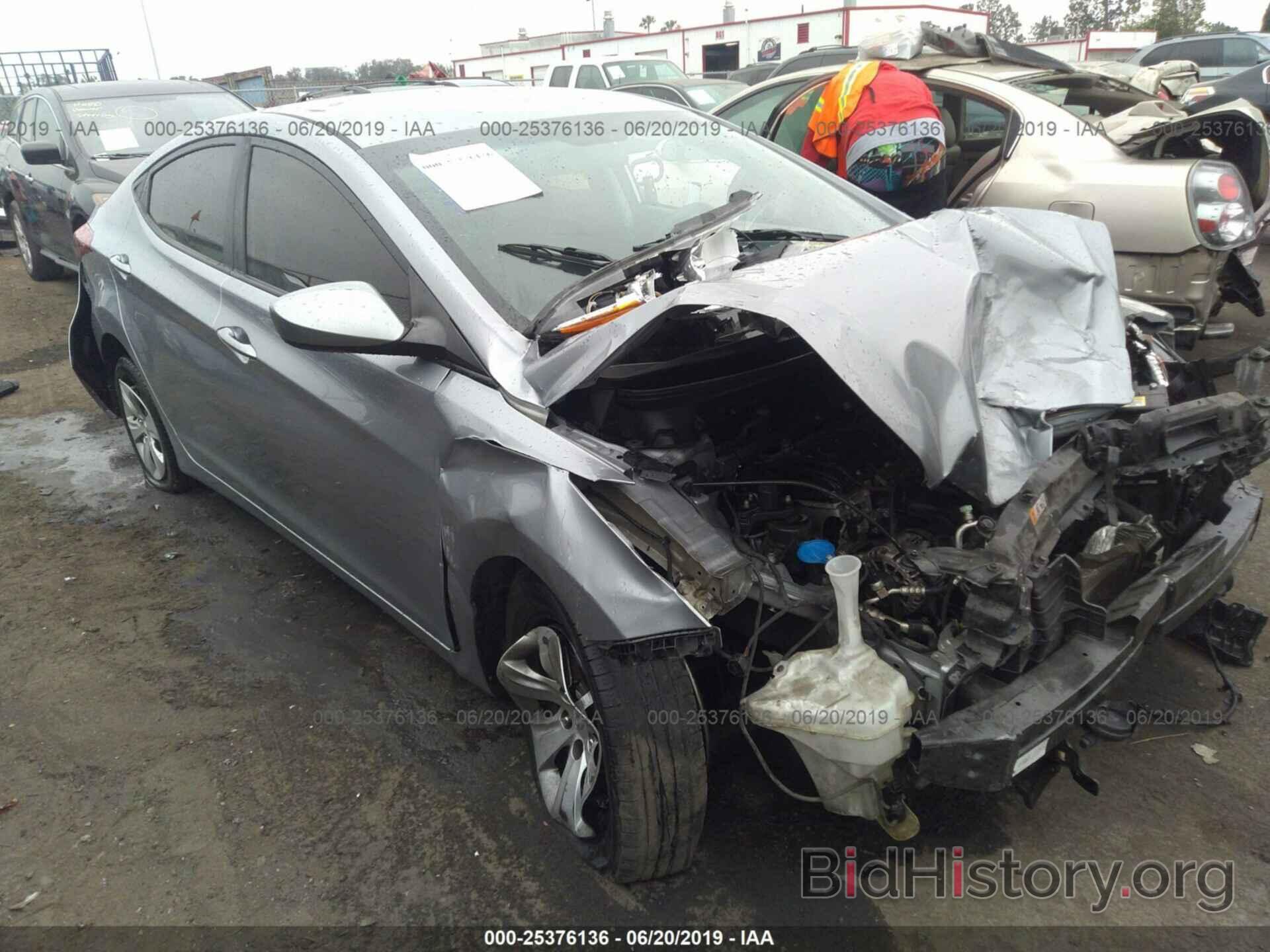 Фотография 5NPDH4AE4GH747187 - HYUNDAI ELANTRA 2016