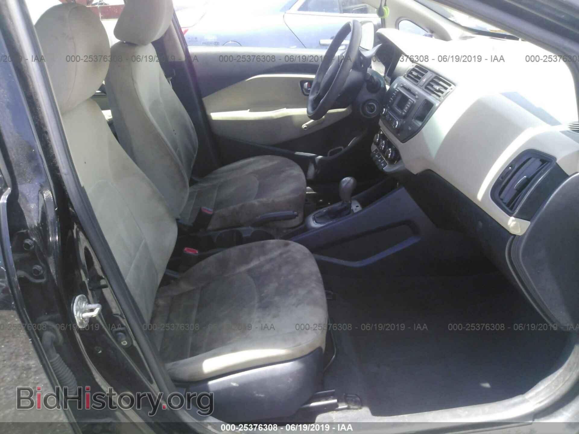2012 KIA RIO - VIN: KNADM4A3XC6046956 - Фото 5