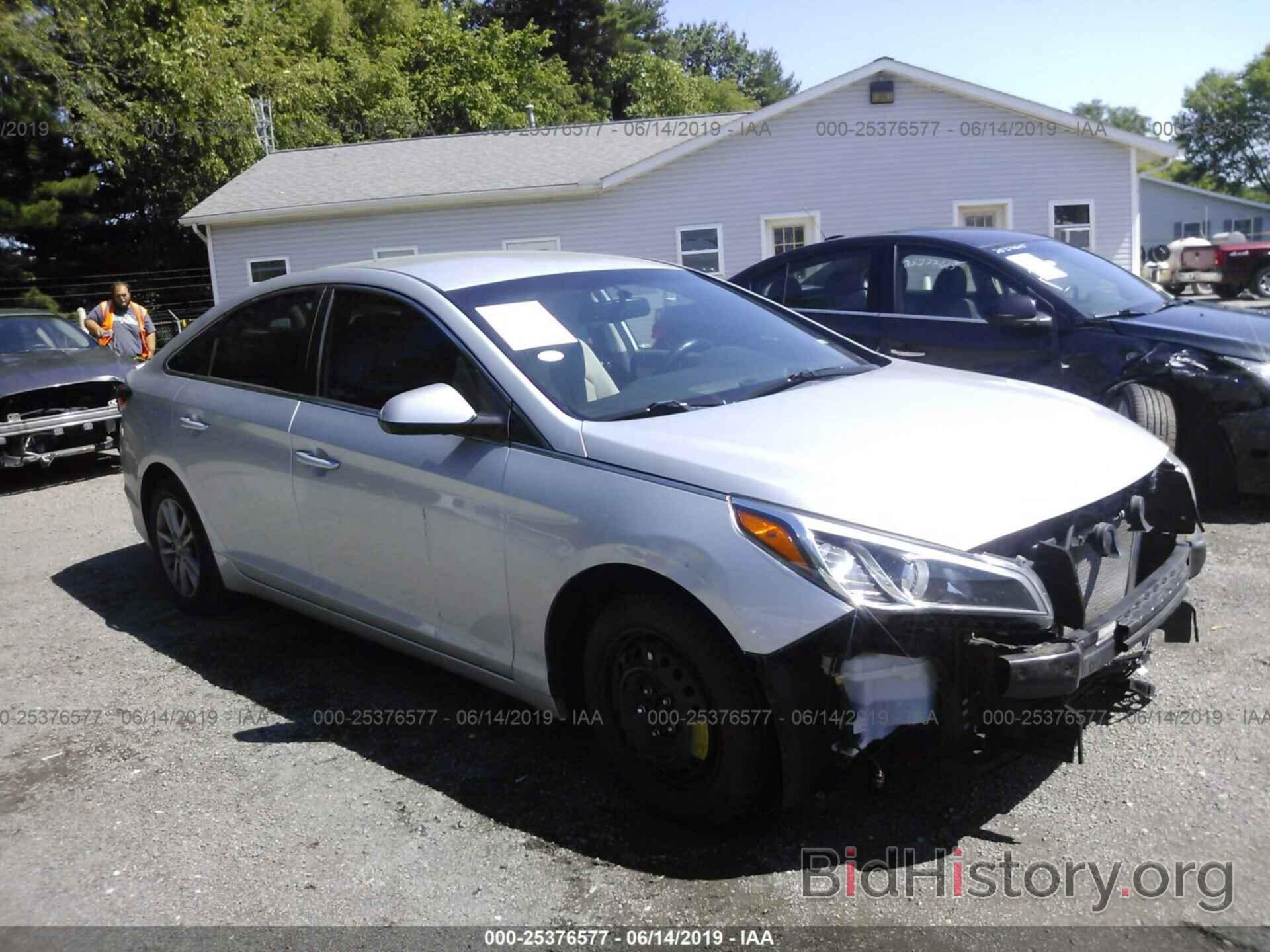 Photo 5NPE24AF6FH039472 - HYUNDAI SONATA 2015