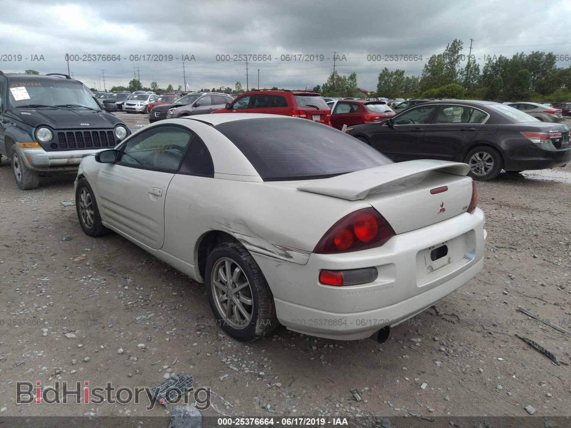 2001 MITSUBISHI ECLIPSE - VIN: 4A3AC44G31E190226 - Фото 3