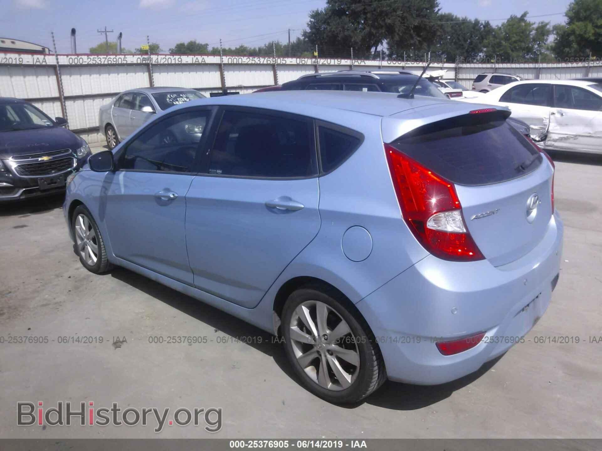 2012 HYUNDAI ACCENT - VIN: KMHCU5AE8CU043292 - Фото 3