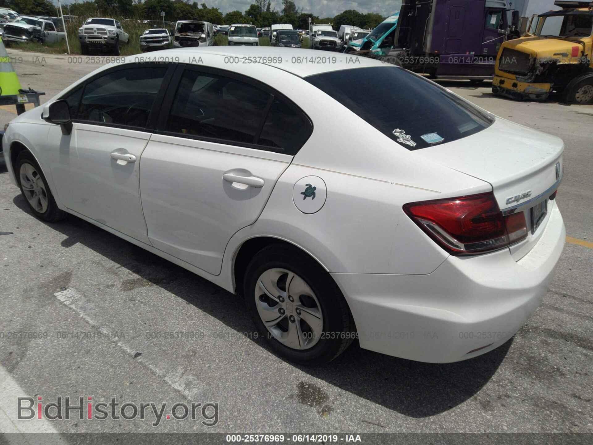 2013 HONDA CIVIC - VIN: 19XFB2F54DE288833 - Фото 3