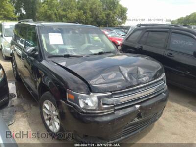 2014 Ford FLEX SE, black — VIN 2FMGK5B88EBD19592, IAAI