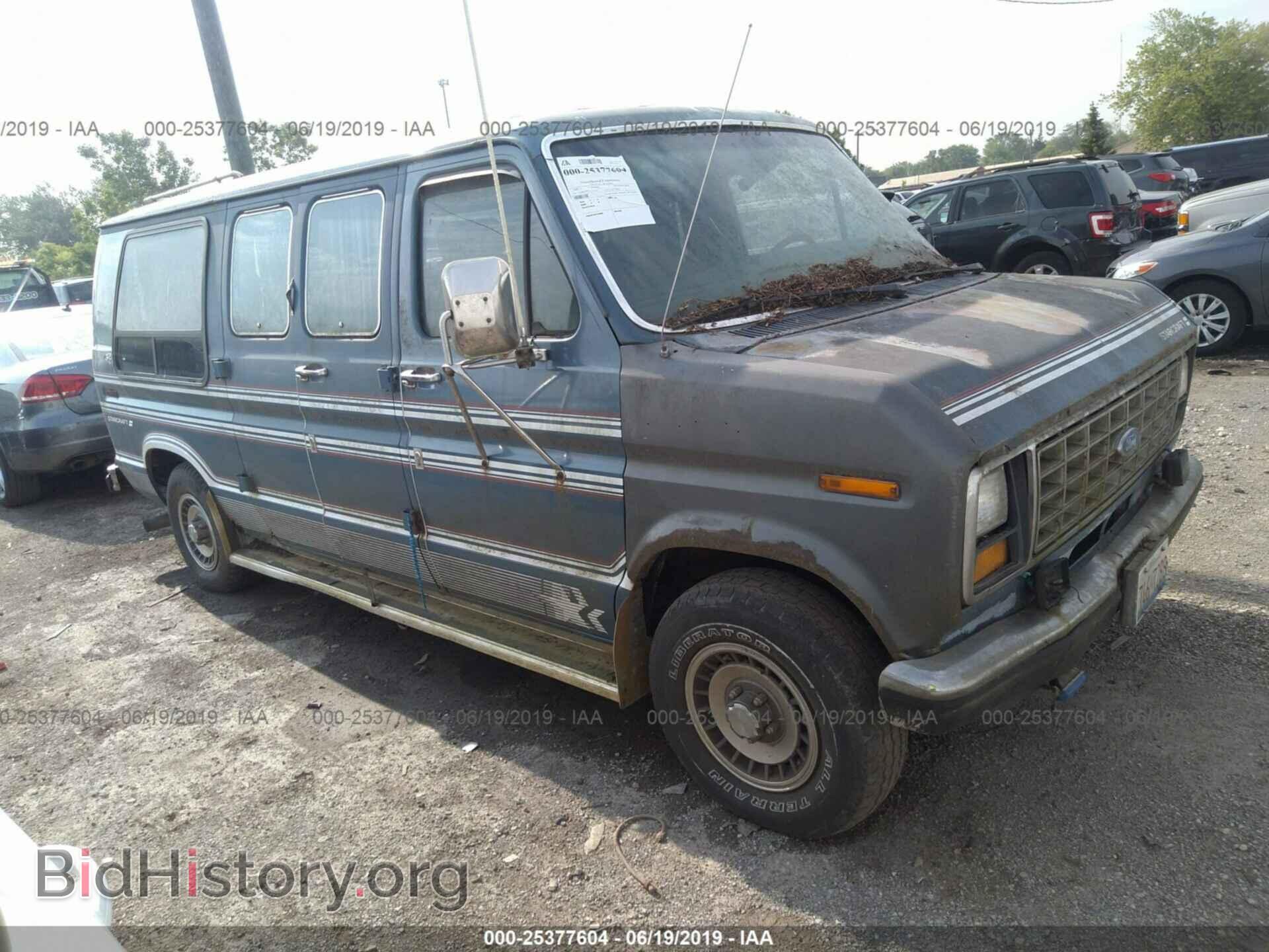 Фотография 1FDEE14N1KHC00775 - FORD ECONOLINE 1989
