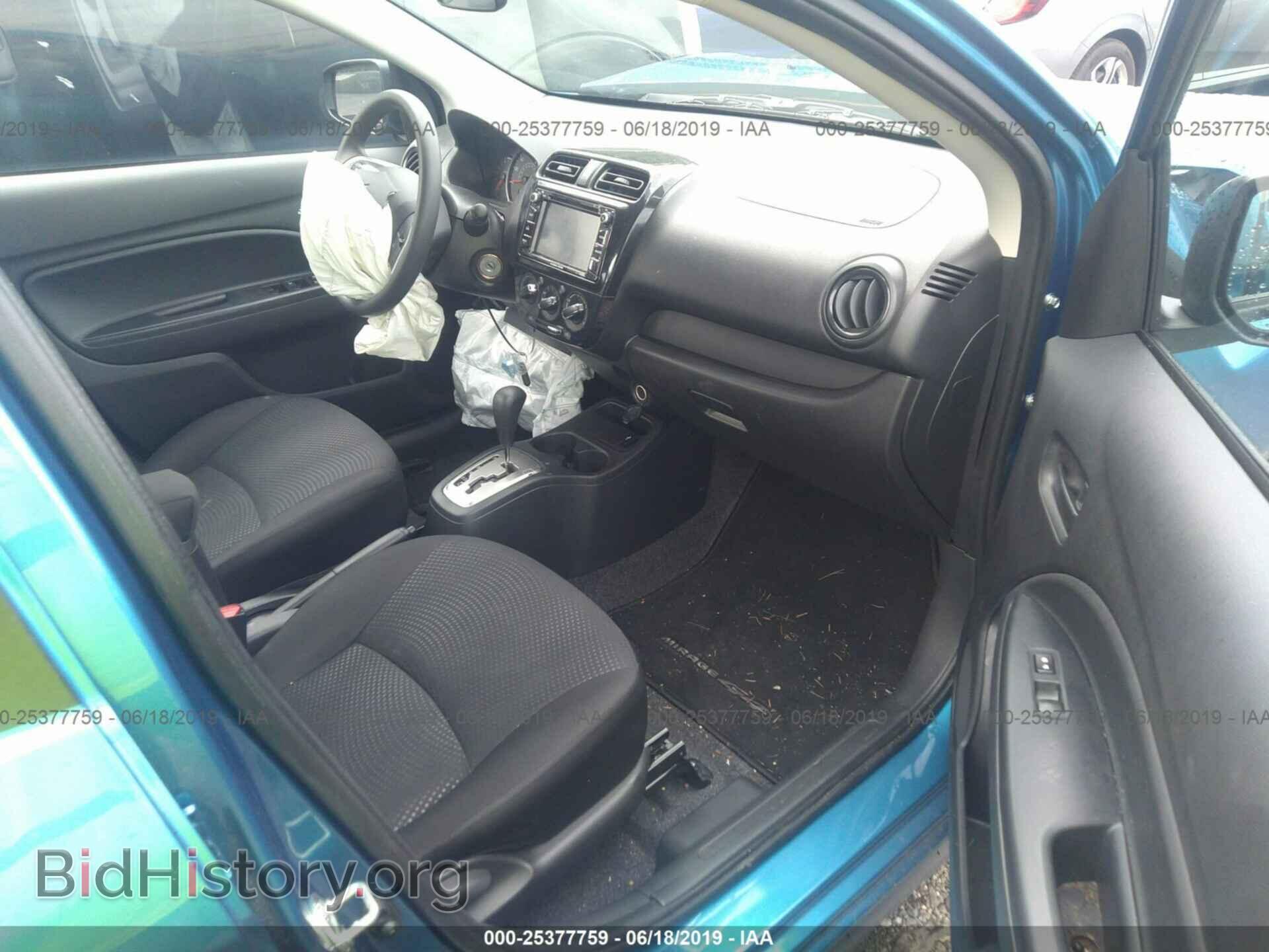 2019 MITSUBISHI MIRAGE - VIN: ML32F3FJ0KHF09685 - Фото 5