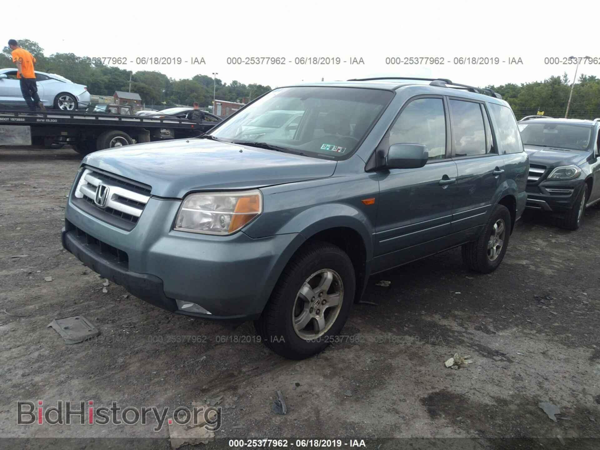 2006 HONDA PILOT - VIN: 2HKYF186X6H546767 - Фото 2