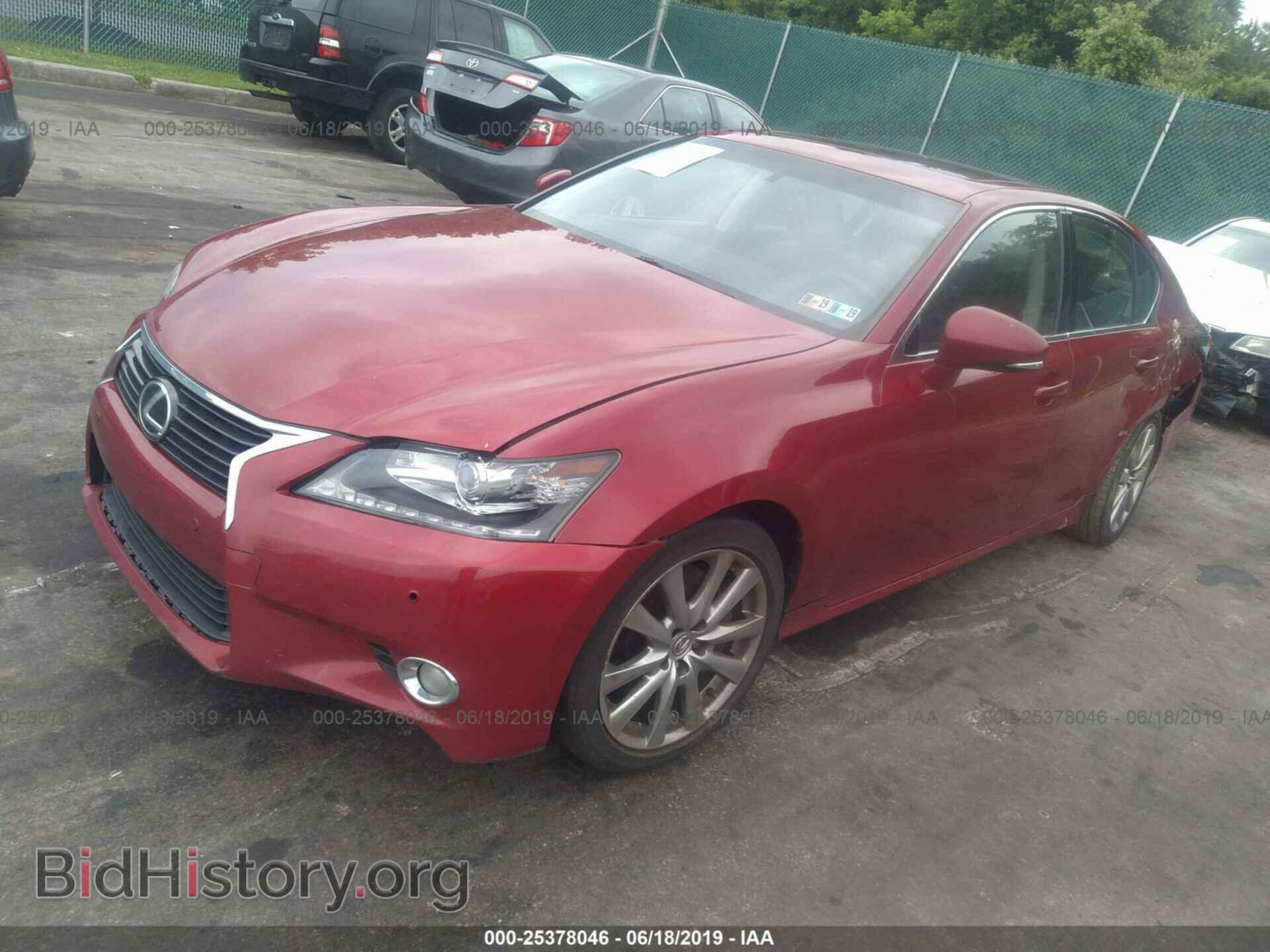 2013 LEXUS GS - VIN: JTHCE1BL2D5004859 - Фото 2