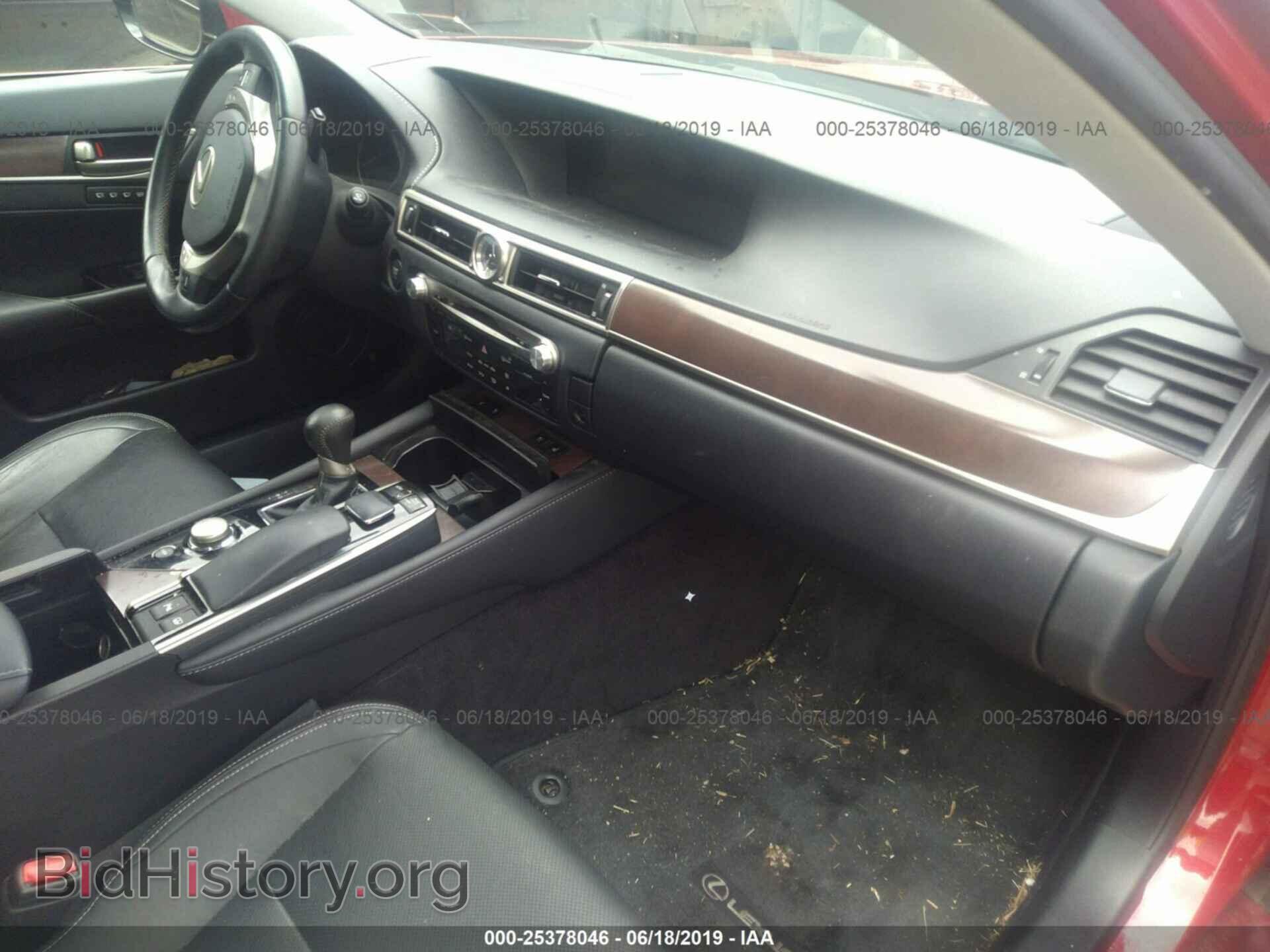 2013 LEXUS GS - VIN: JTHCE1BL2D5004859 - Фото 5
