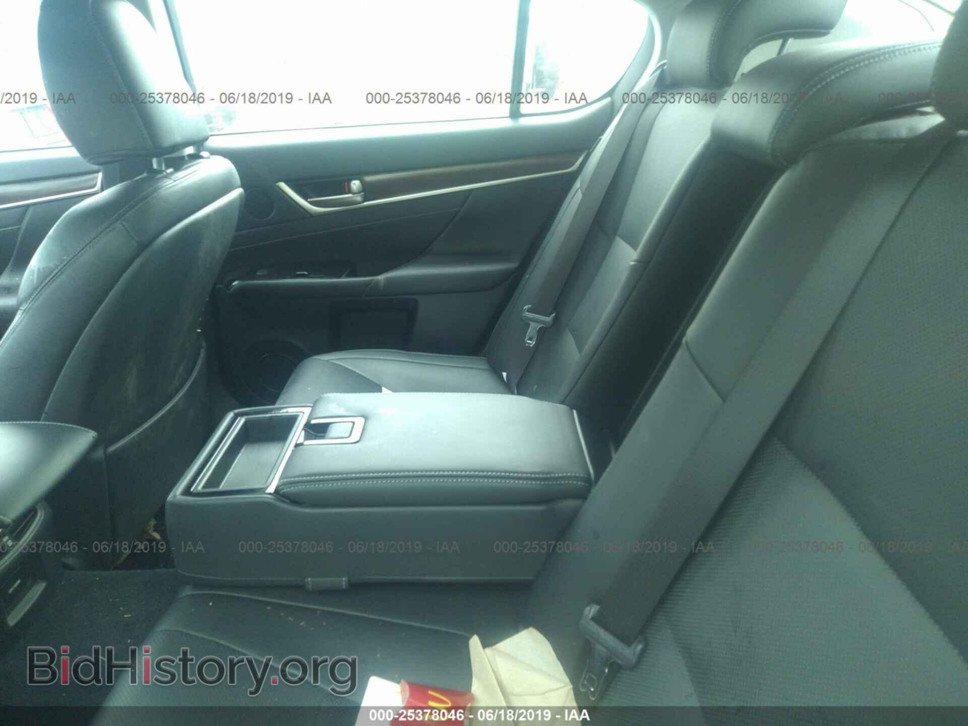 2013 LEXUS GS - VIN: JTHCE1BL2D5004859 - Фото 8