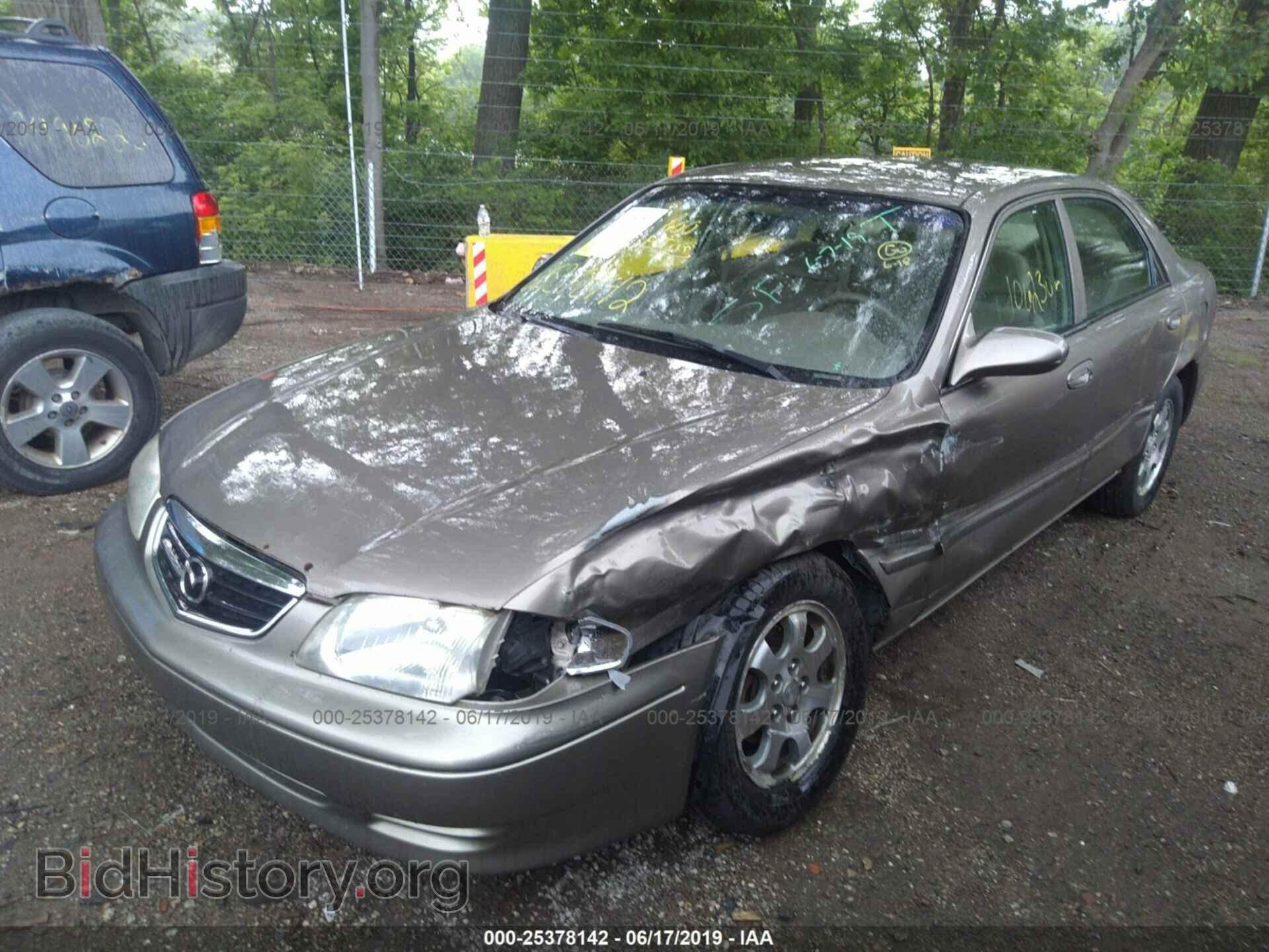 2002 MAZDA 626 - VIN: 1YVGF22C225301286 - Фото 2
