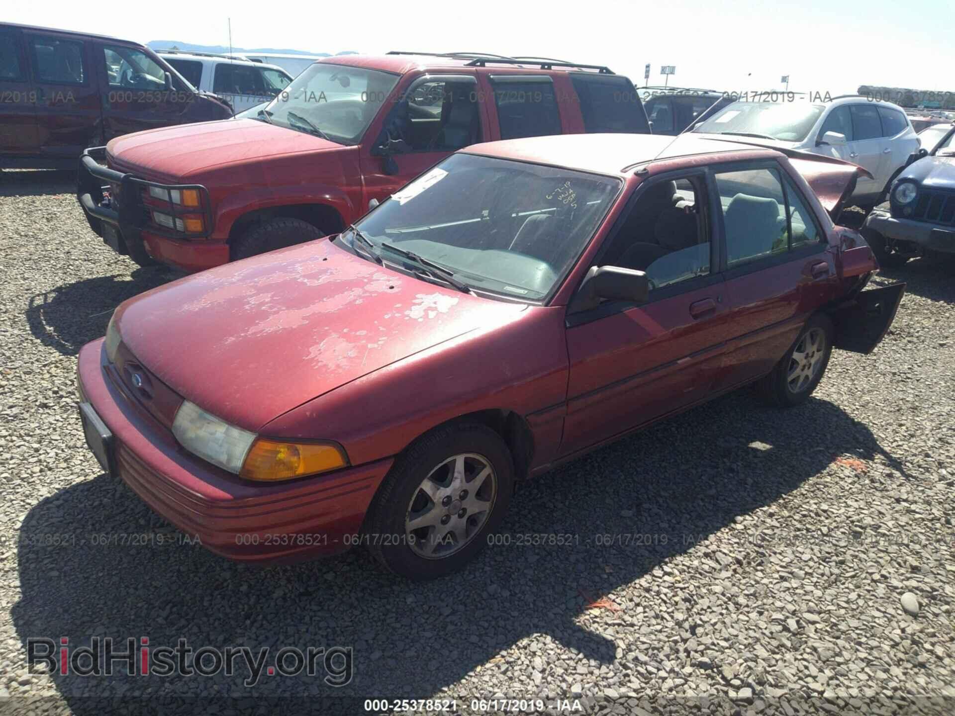 1996 FORD ESCORT - VIN: 3FASP13J9TR114443 - Фото 2
