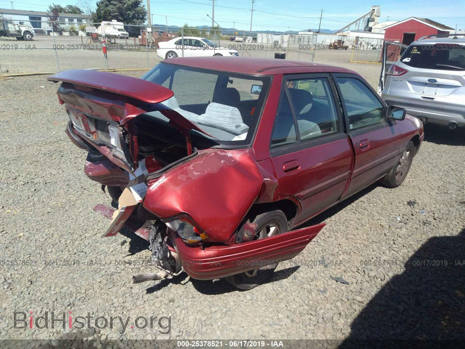 1996 FORD ESCORT - VIN: 3FASP13J9TR114443 - Фото 4