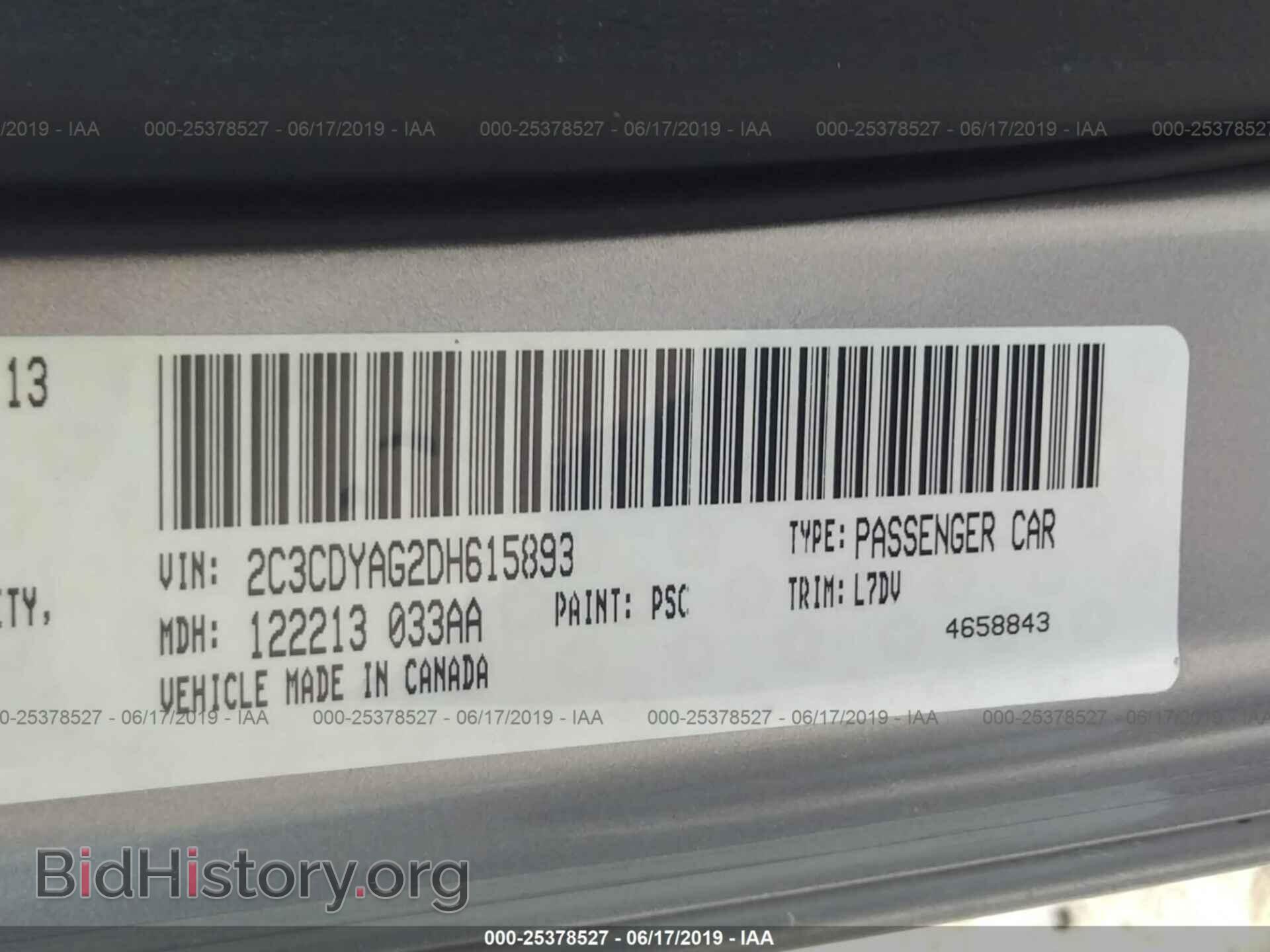 2013 DODGE CHALLENGER - VIN: 2C3CDYAG2DH615893 - Фото 9
