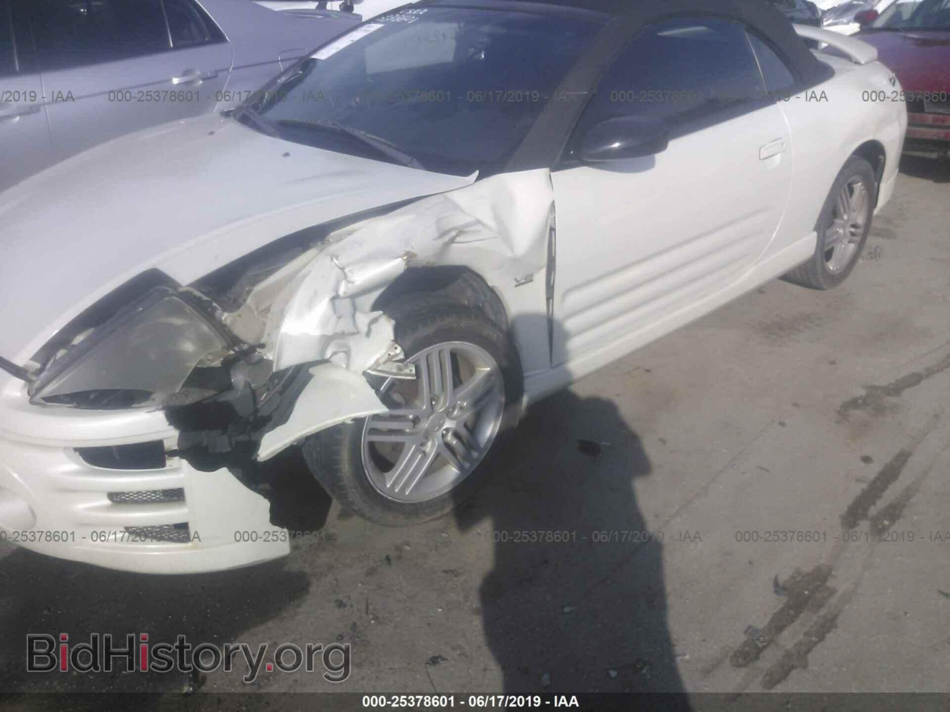 2003 MITSUBISHI ECLIPSE - VIN: 4A3AE55H83E167129 - Фото 6