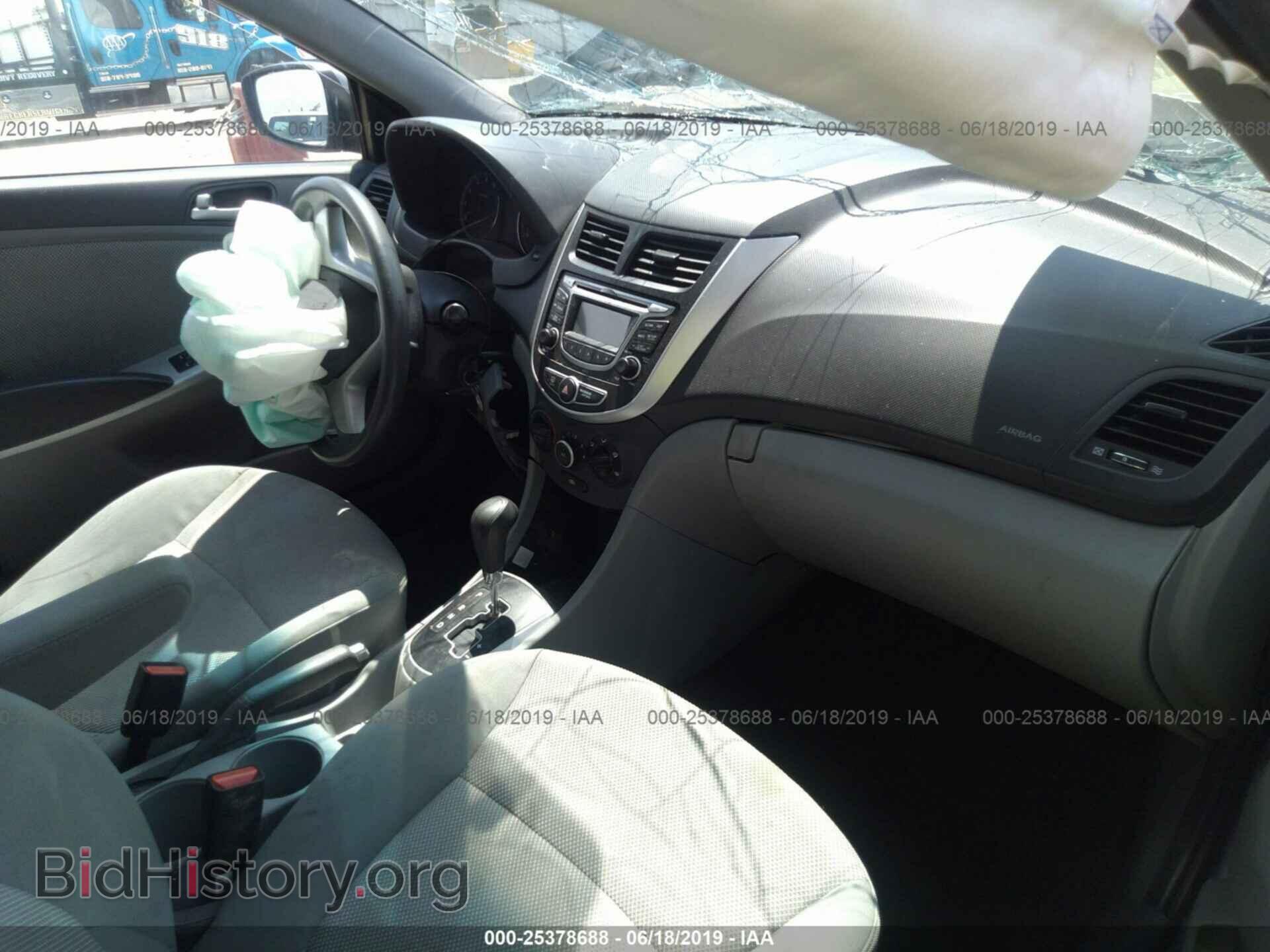 2013 HYUNDAI ACCENT - VIN: KMHCT4AE0DU539413 - Фото 5