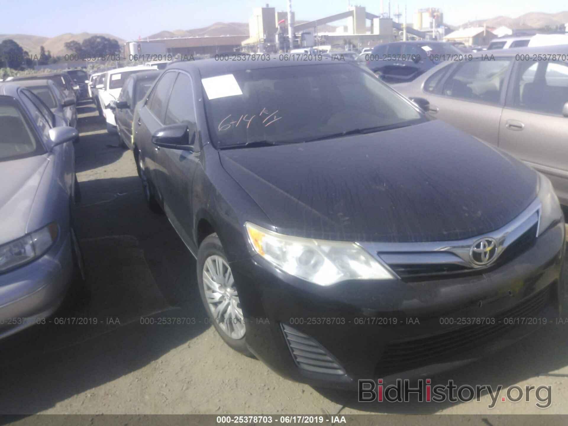 Photo 4T4BF1FK5CR186705 - TOYOTA CAMRY 2012