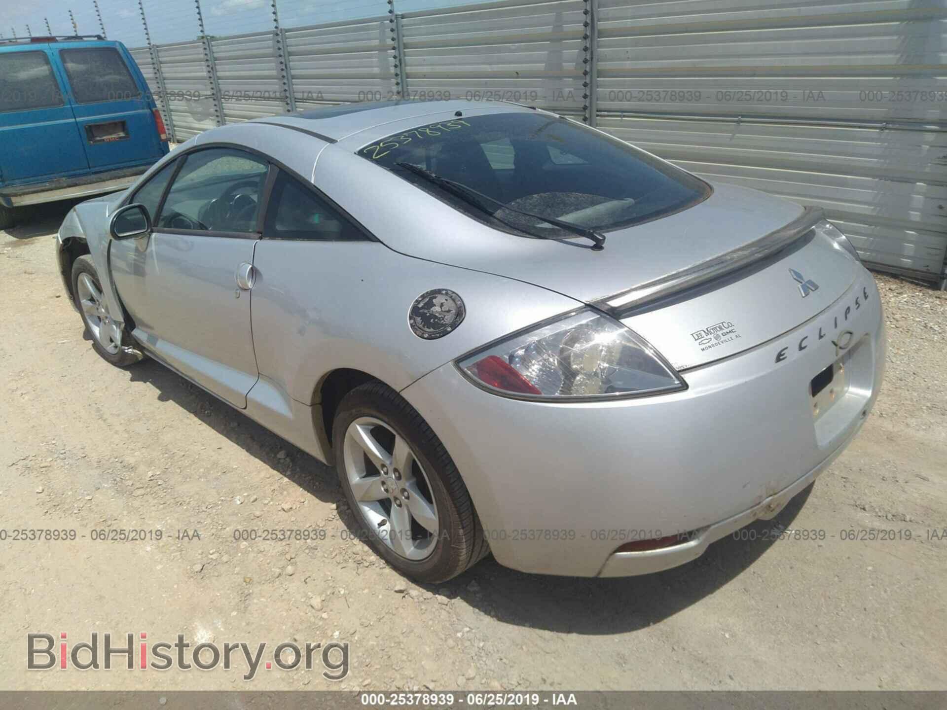 2007 MITSUBISHI ECLIPSE - VIN: 4A3AK24F47E027754 - Фото 3