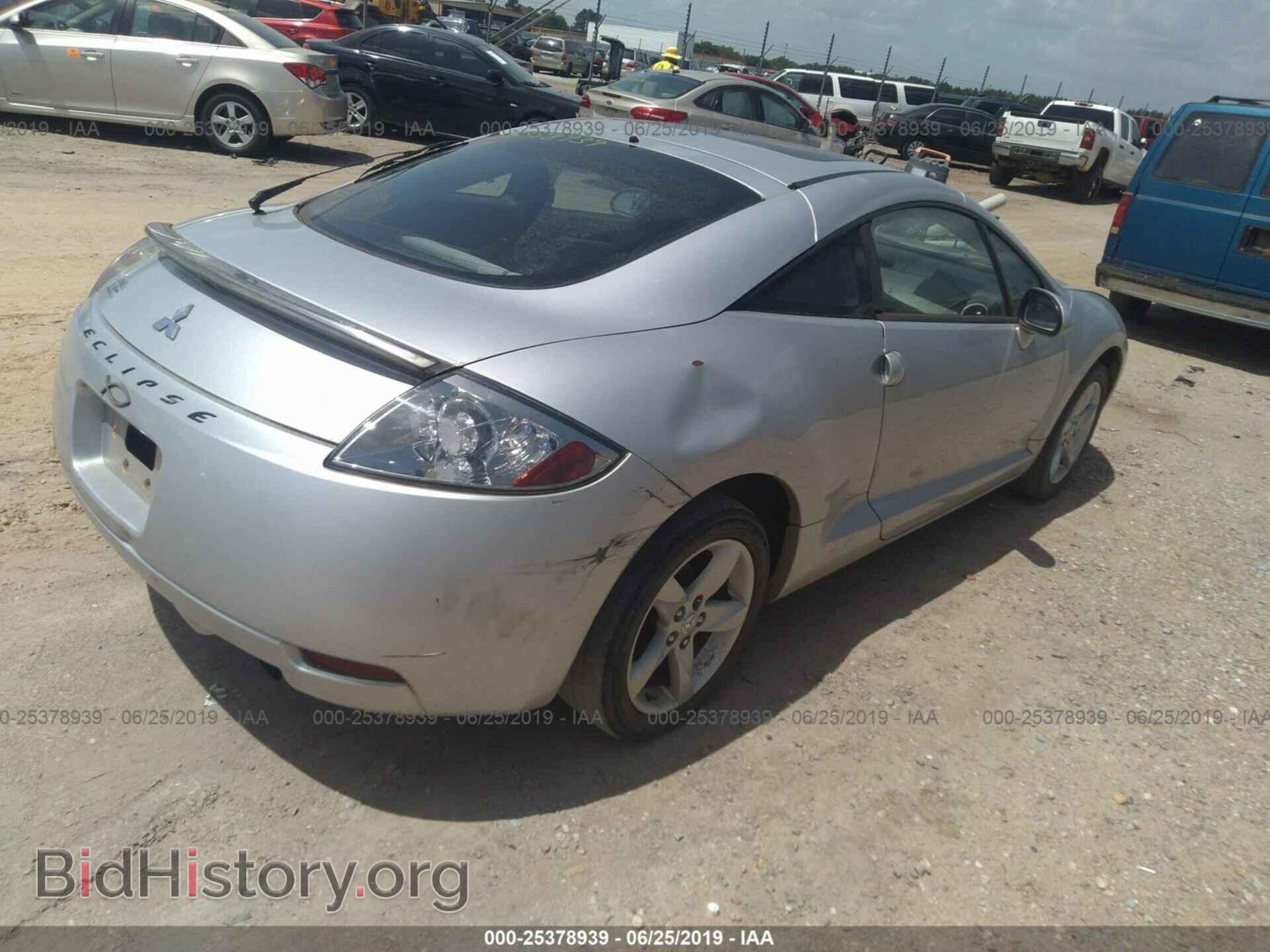 2007 MITSUBISHI ECLIPSE - VIN: 4A3AK24F47E027754 - Фото 4