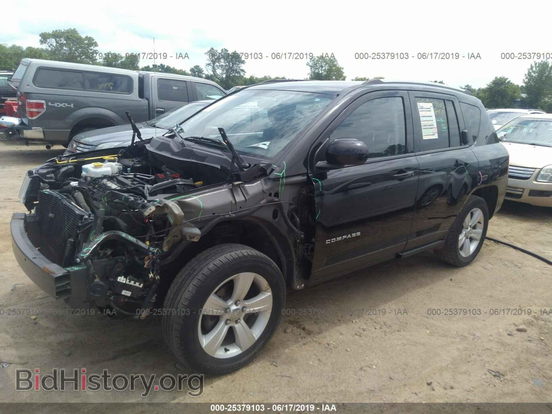 2015 JEEP COMPASS - VIN: 1C4NJDEB6FD303175 - Фото 2