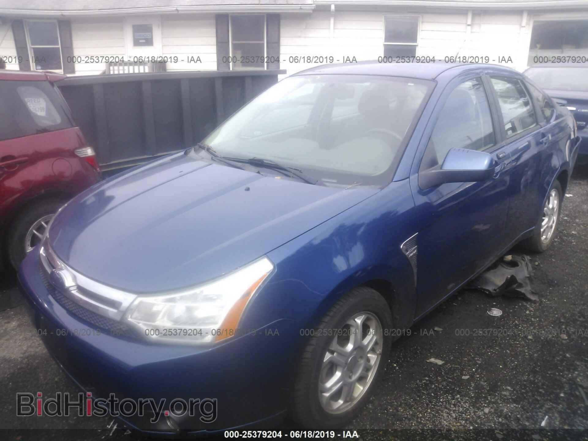 2008 FORD FOCUS - VIN: 1FAHP35N48W165830 - Фото 2