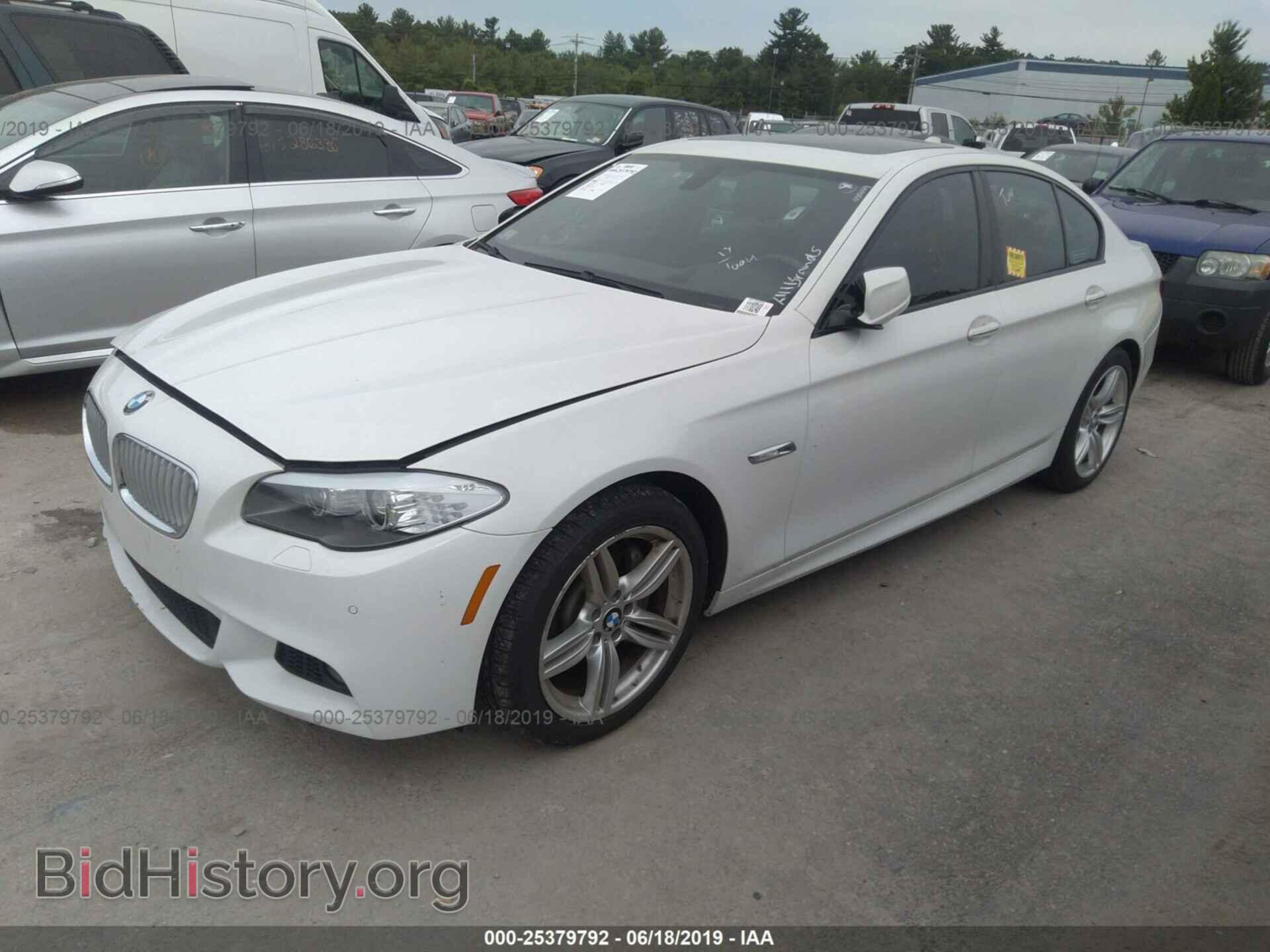 2013 BMW 535 - VIN: WBAFU7C59DDU71185 - Фото 2