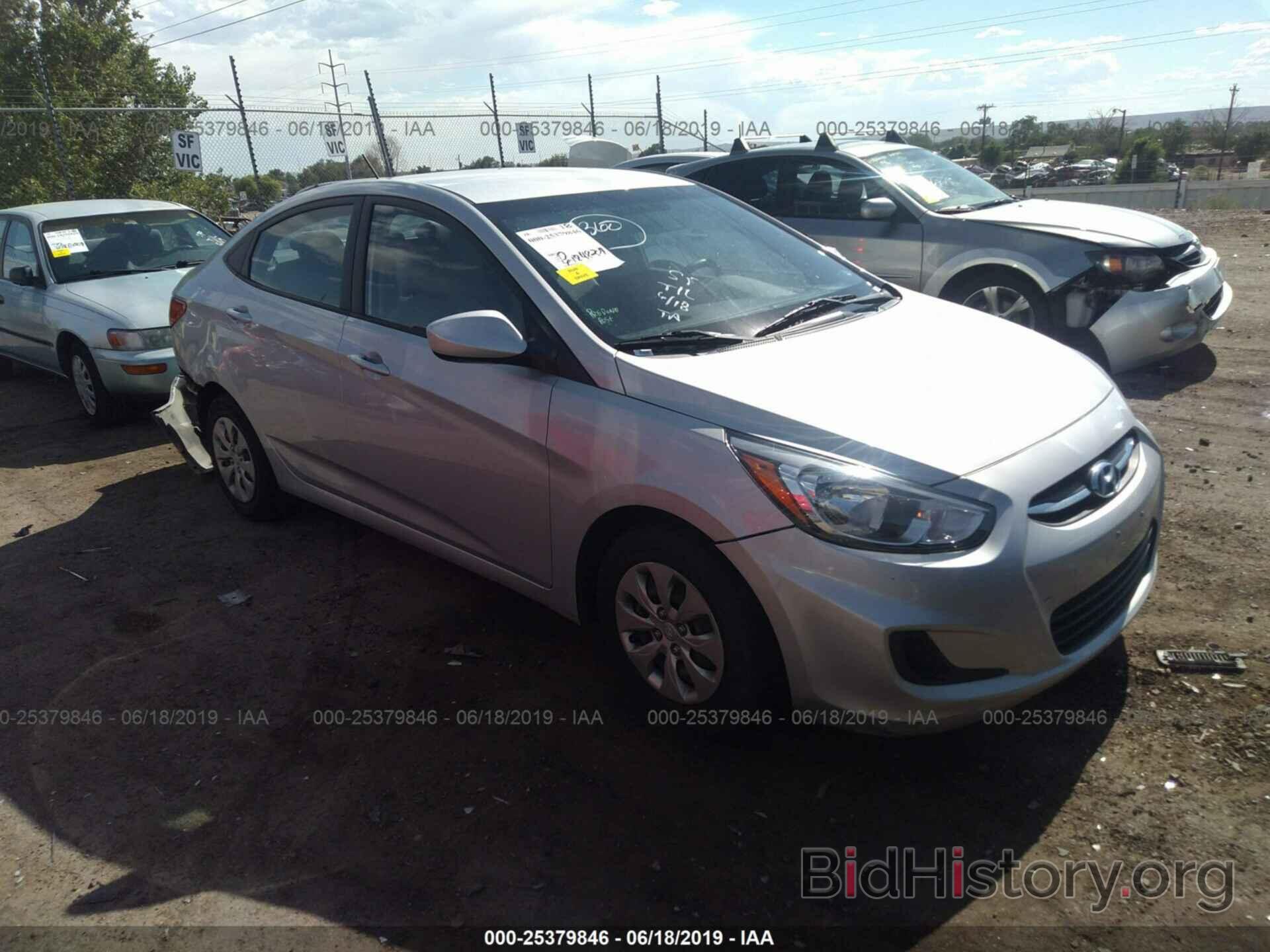 Photo KMHCT4AEXGU043328 - HYUNDAI ACCENT 2016