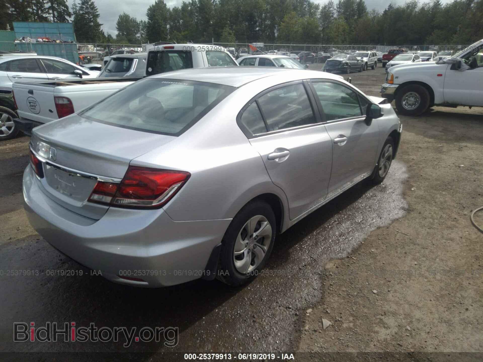 2013 HONDA CIVIC - VIN: 19XFB2F5XDE292143 - Фото 4